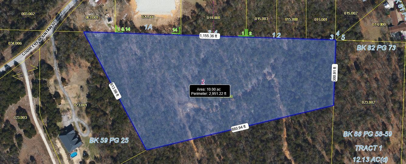 North Lot Gobblers Mountain Road, Branson West, MO 65737 North 10 ac Gobblers Mountain Branson We