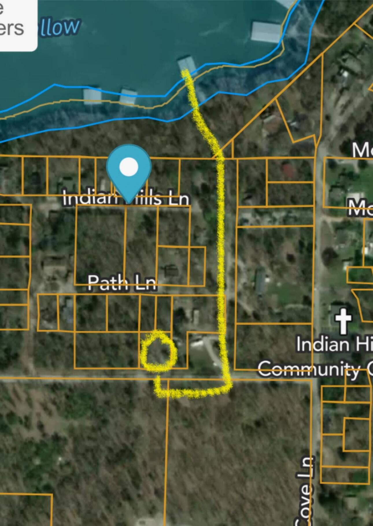 Lot 17, 18 Joe Bald Road, Kimberling City, MO 65686 Directions to slip