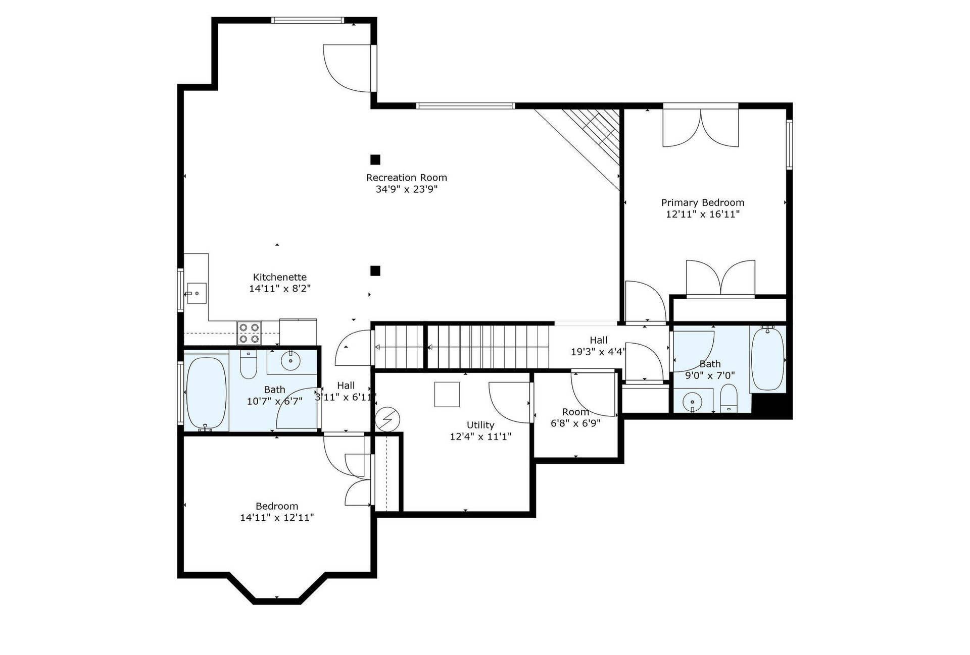 2296 Talking Rocks Road, Branson West, MO 65737 Edited Floorplan Lower