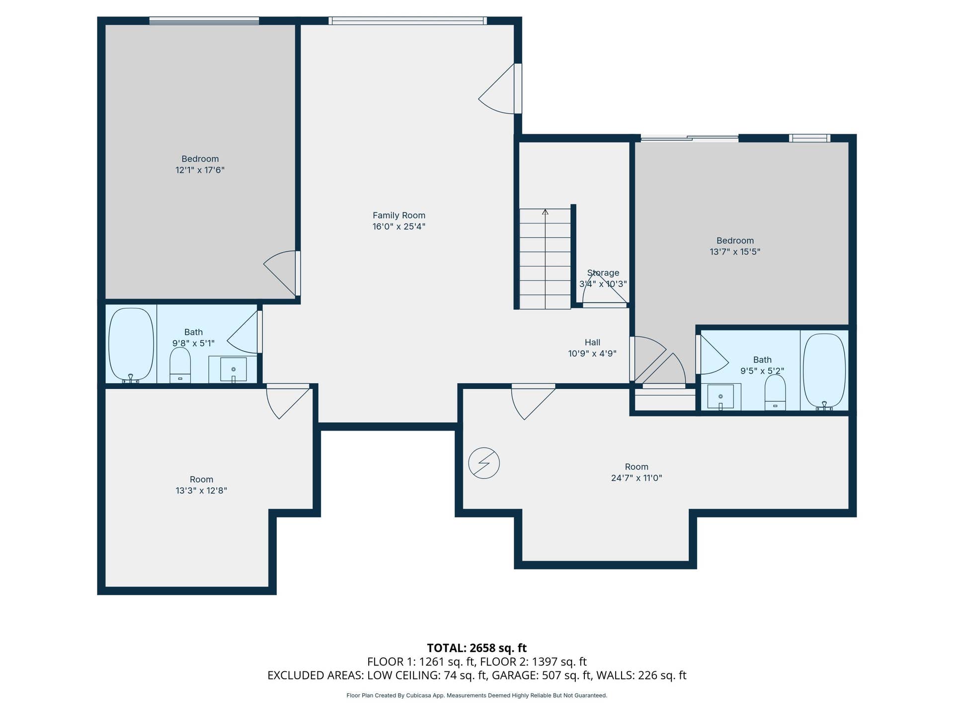 Lower Level Floorplan