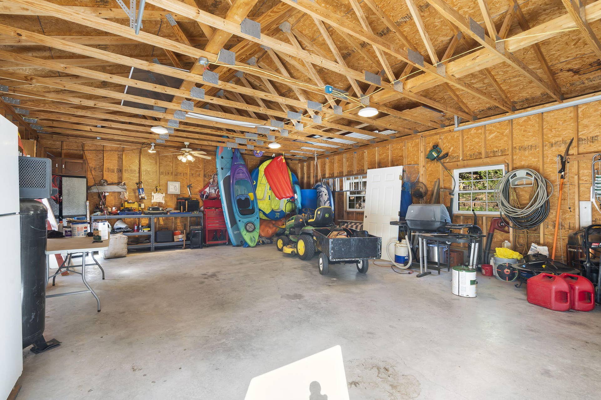 Inside THE SUPER GARAGE!
