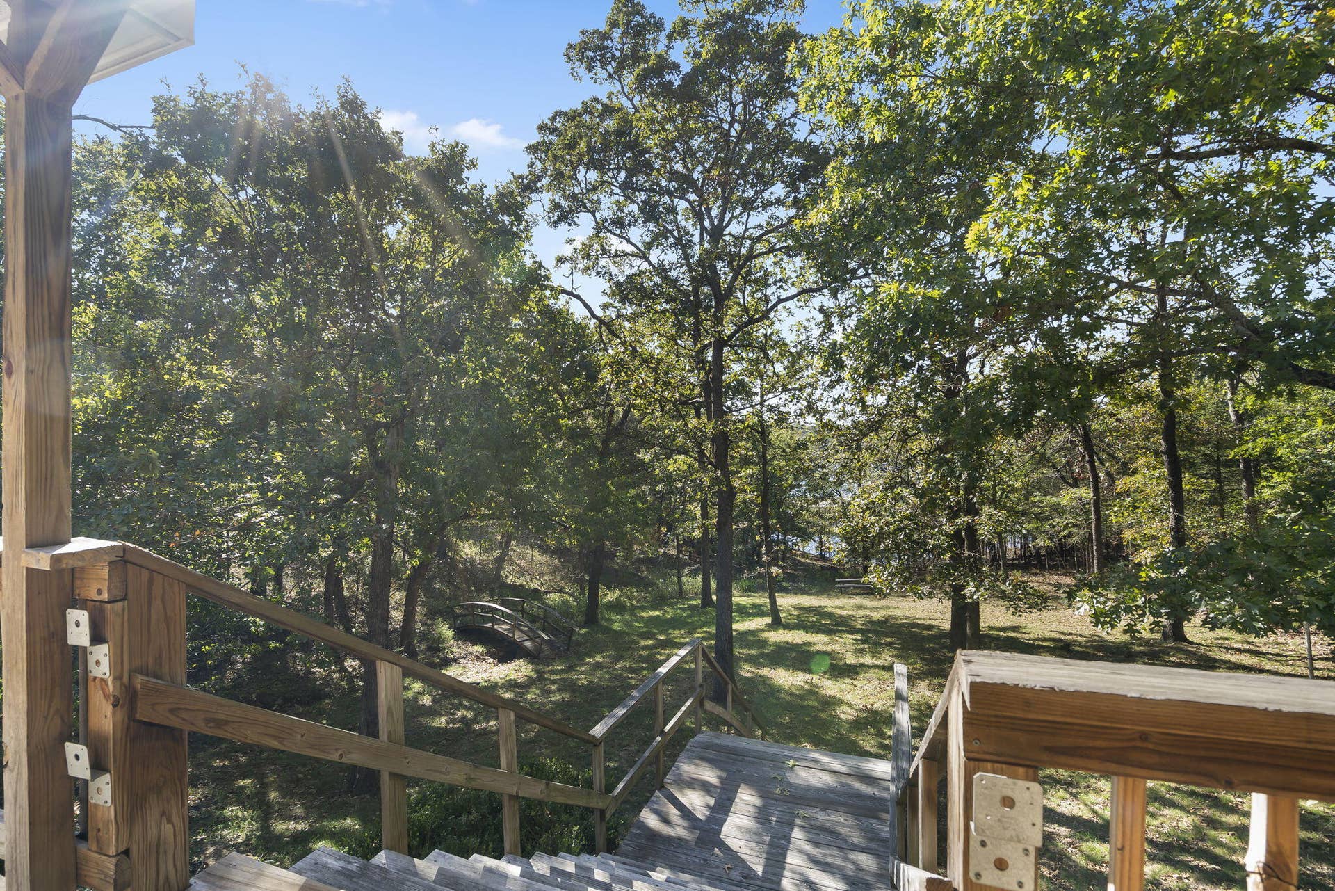 From the deck