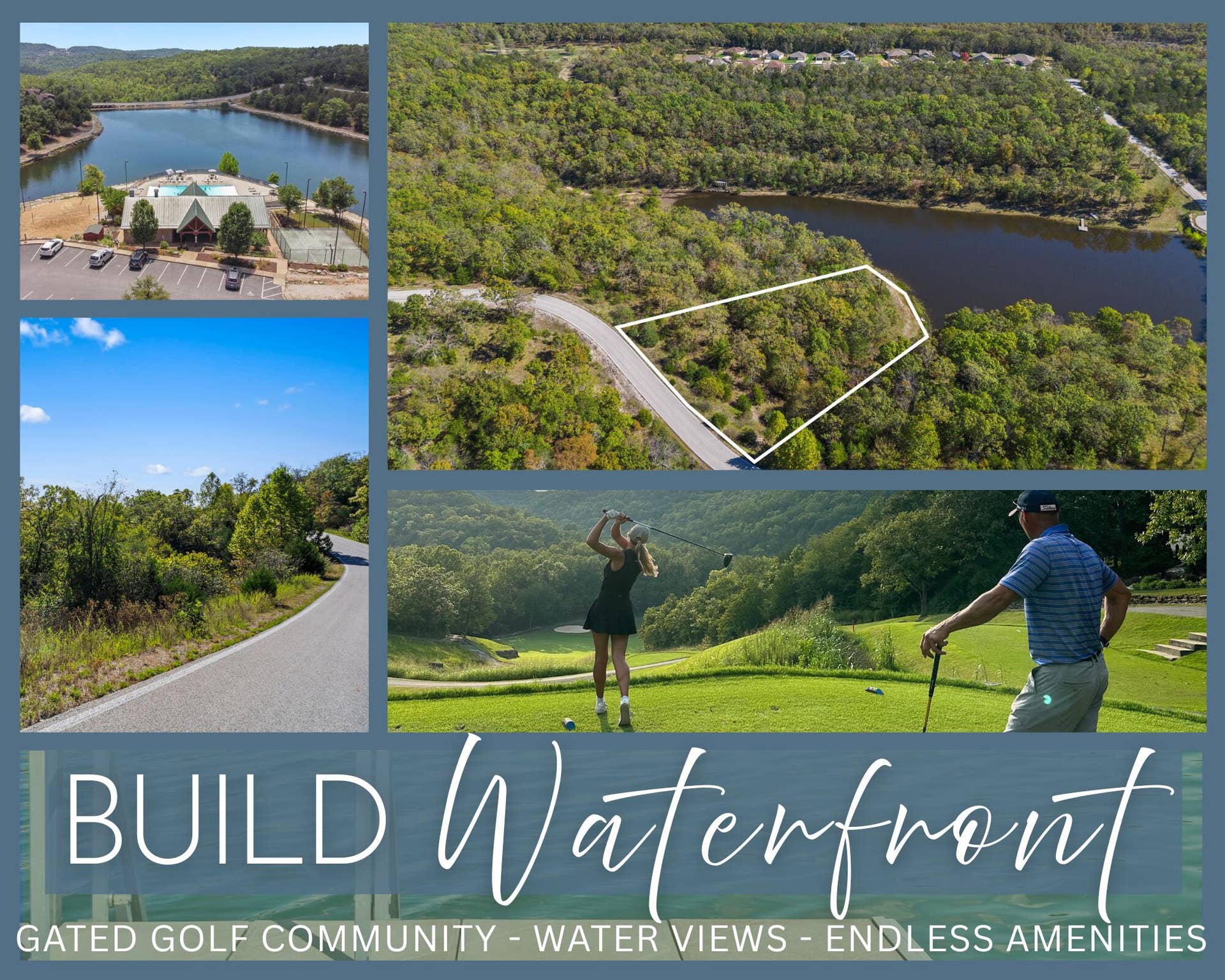 Lot 312 Weatherstone Drive, Reeds Spring, MO 65737 Table Rock Lakefront Build Site