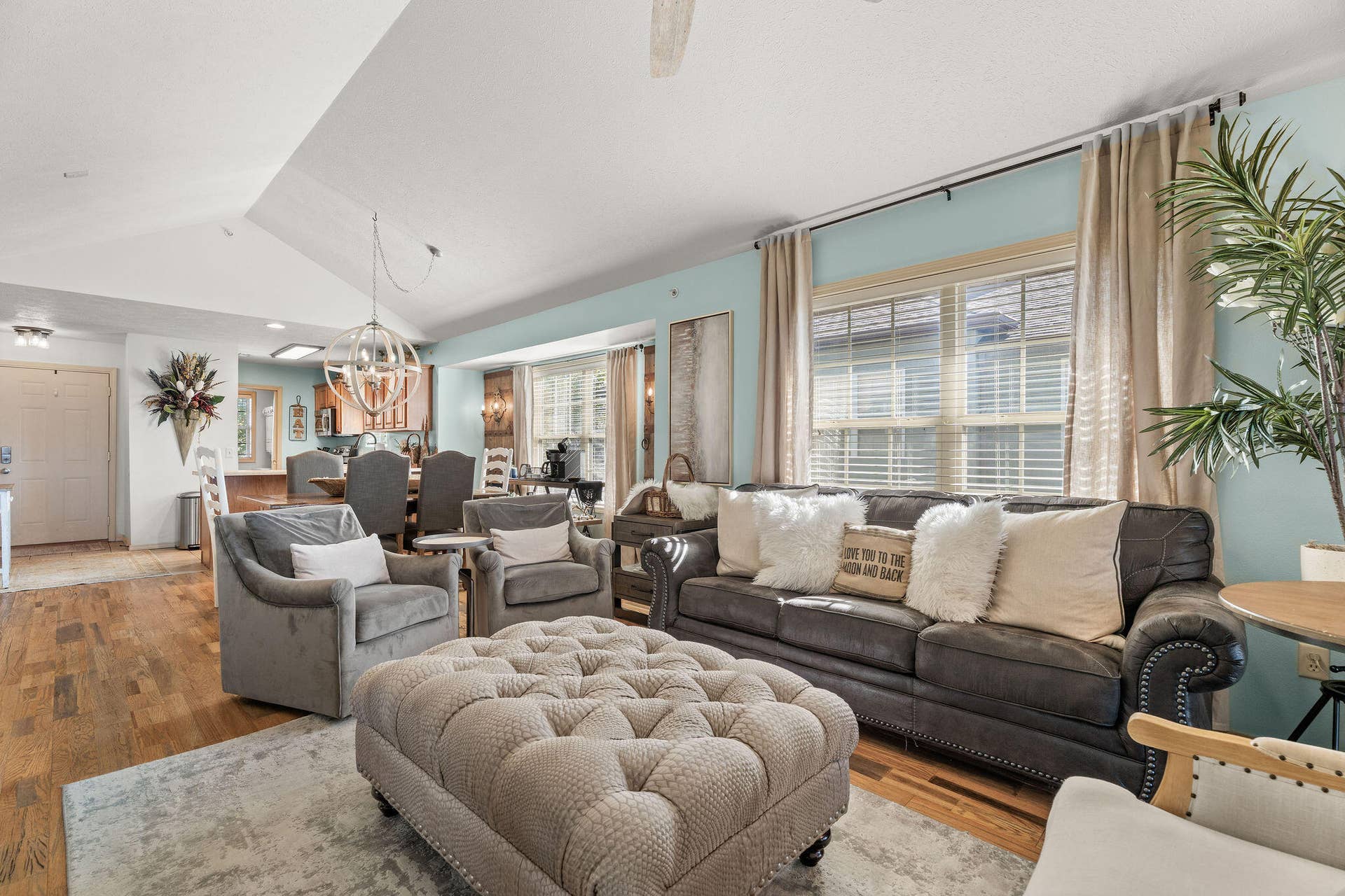 Living Room Vaulted Ceilings