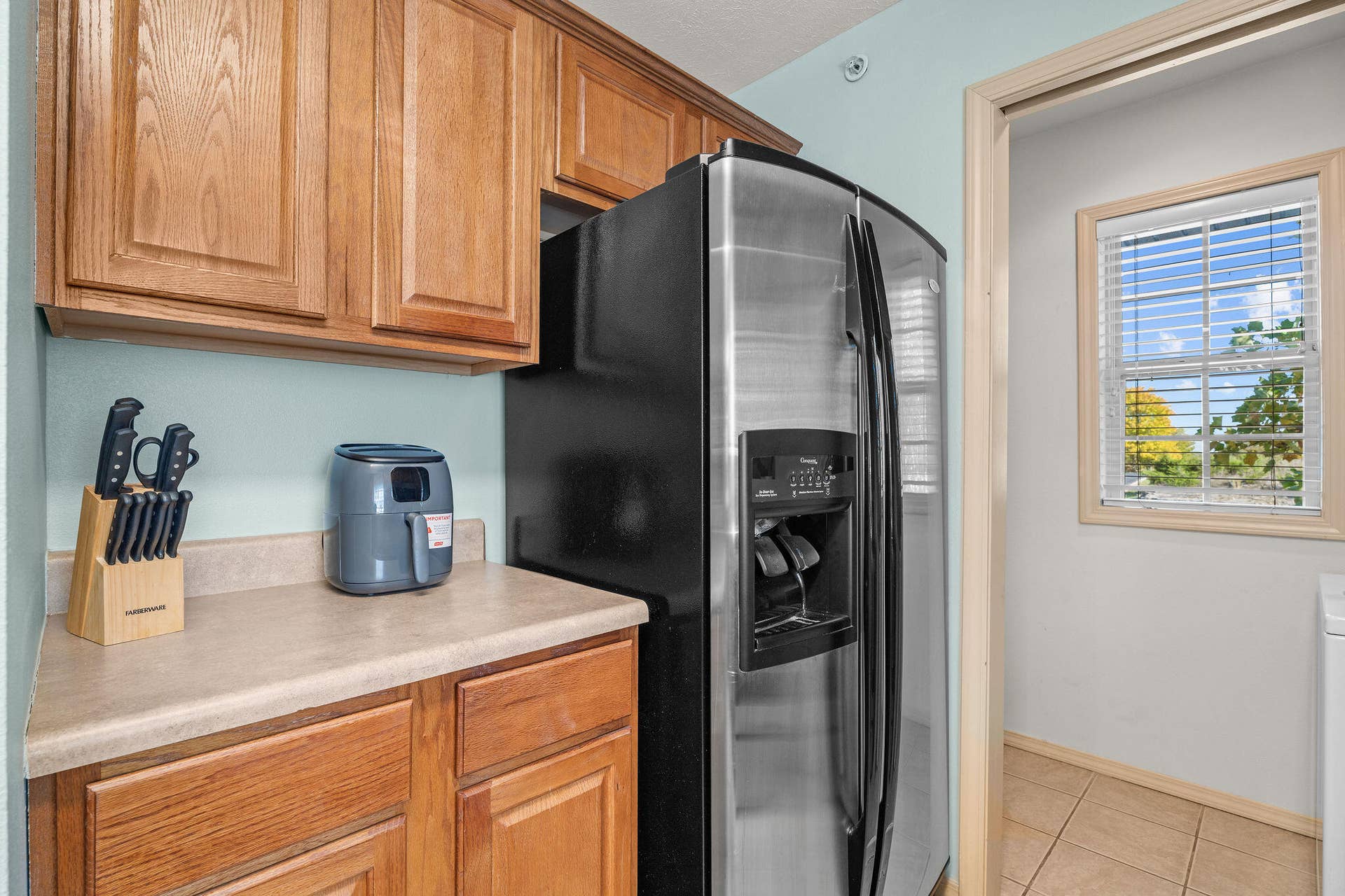 Kitchen Stainless Steel Refrigerator
