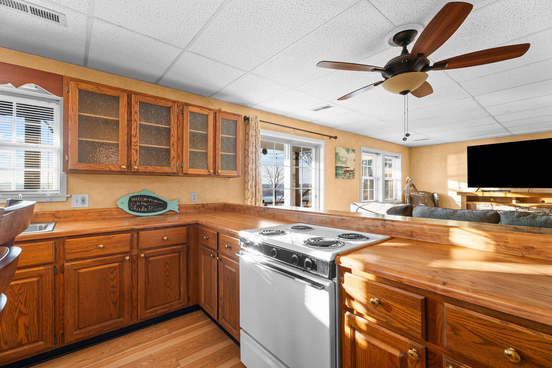 Lower level kitchen