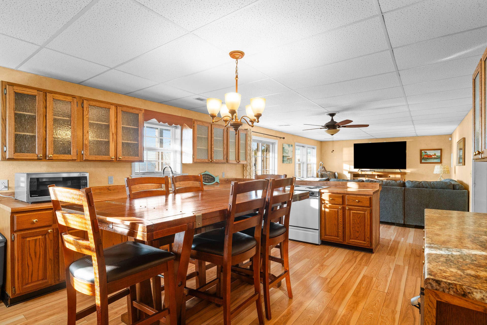 Lower level kitchen