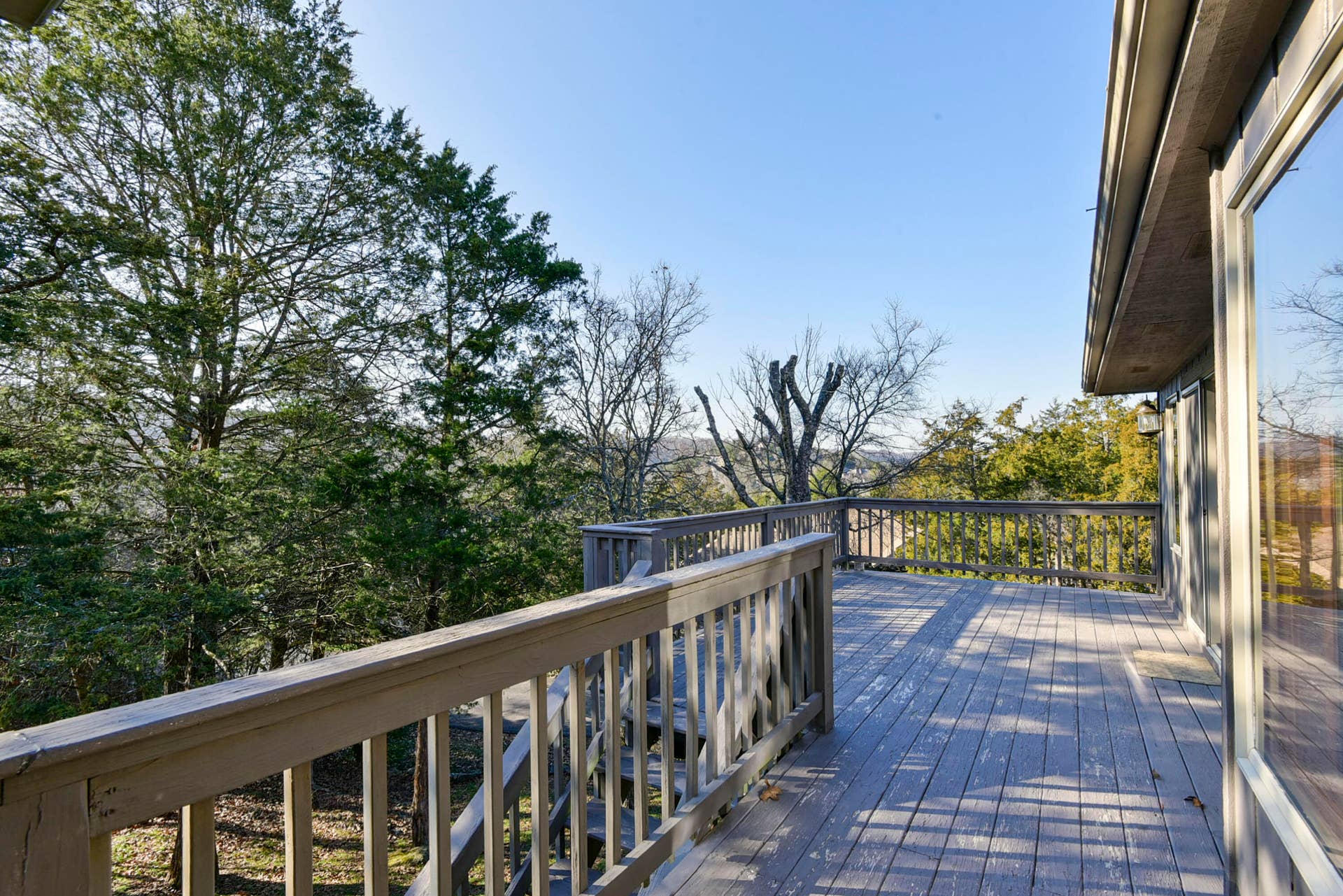 1304 Stoneycreek Lane, Branson West, MO 65737 Stairs to lower Patio