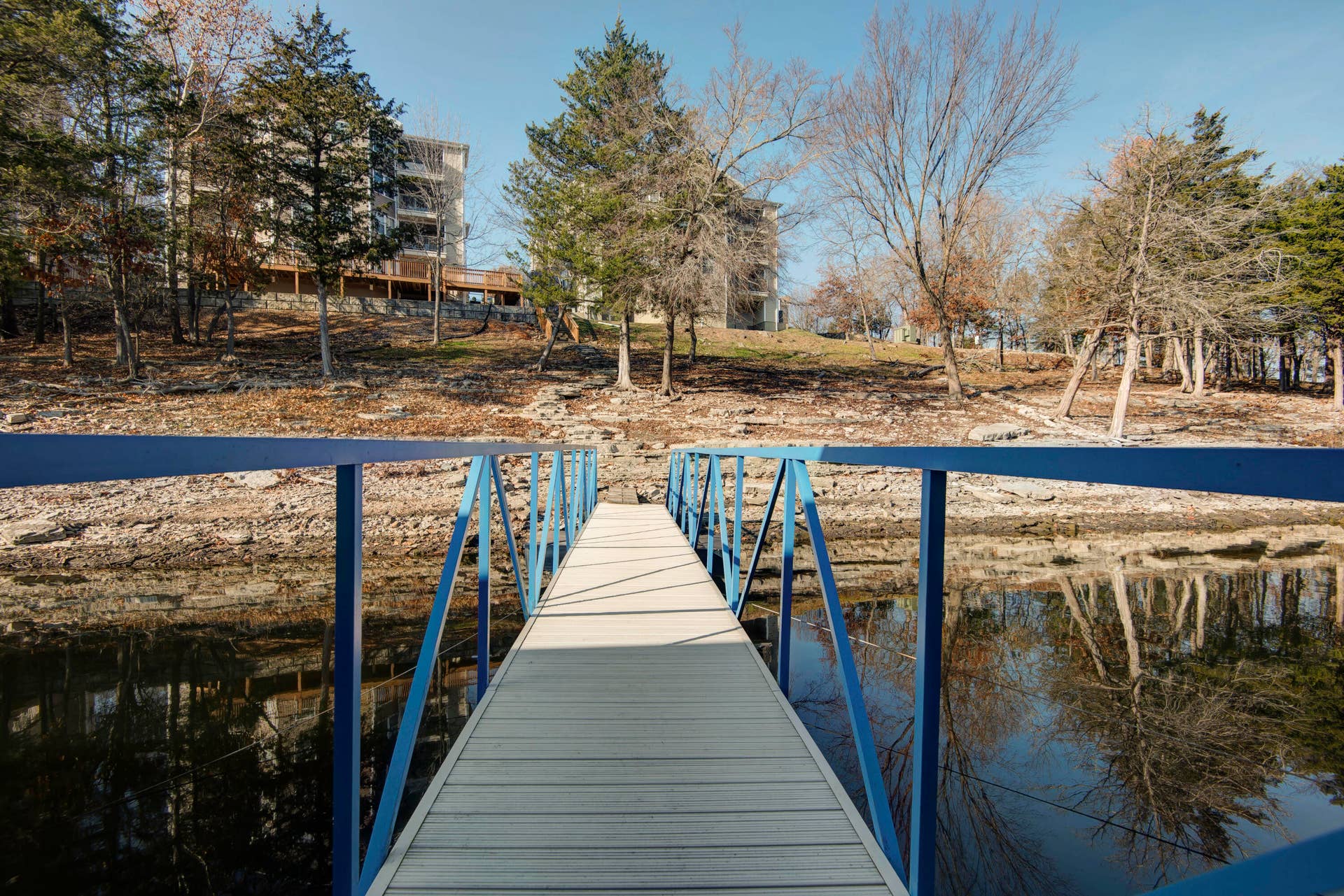 Located inside the development
