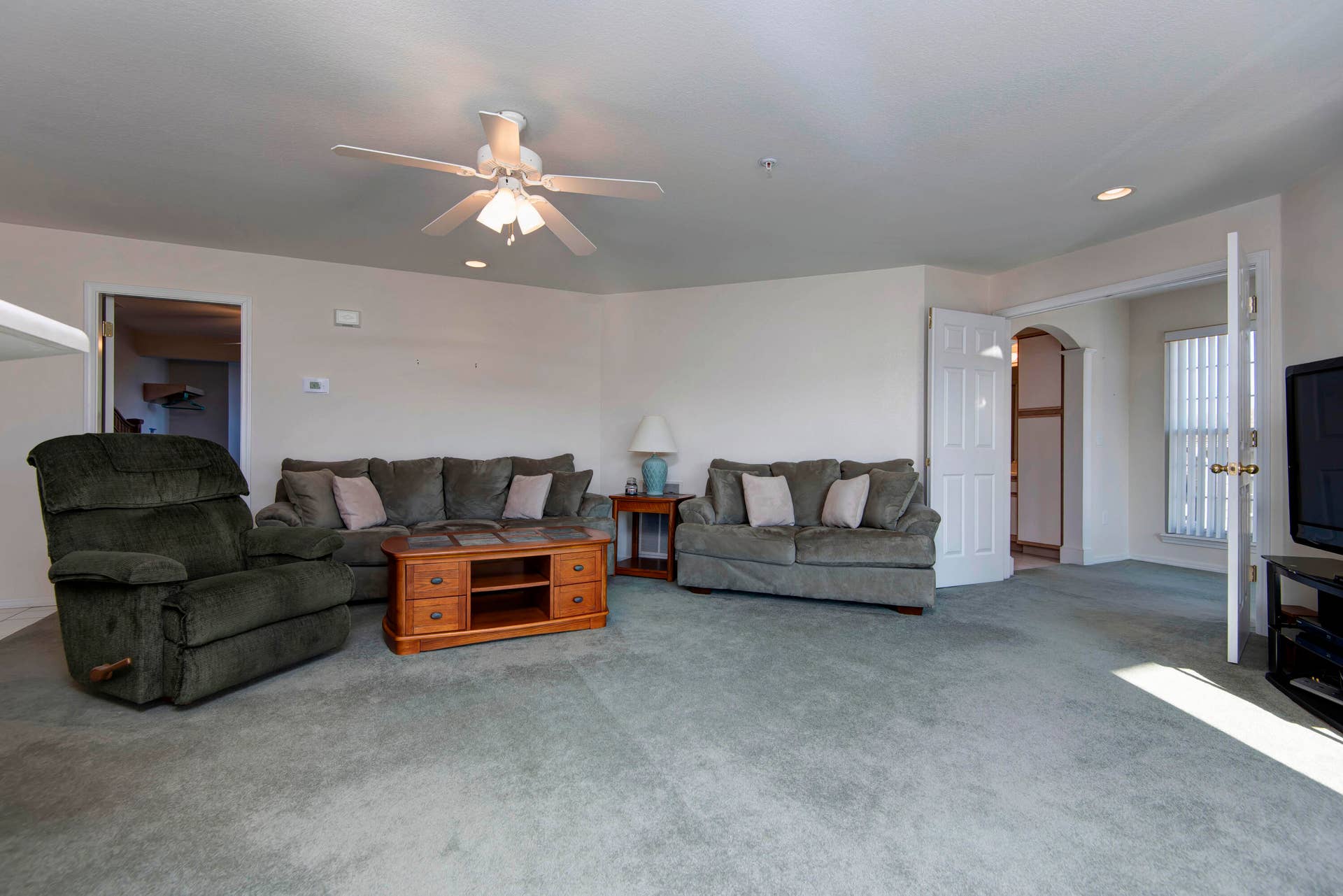 Nice furniture throughout the condo