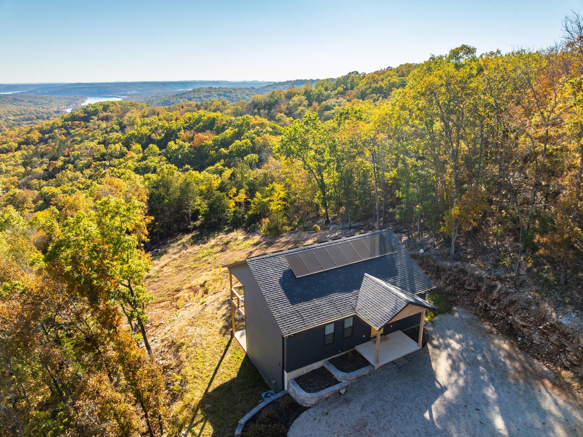 157 Rollin Pt, Branson West, MO 65737 Front Aerial