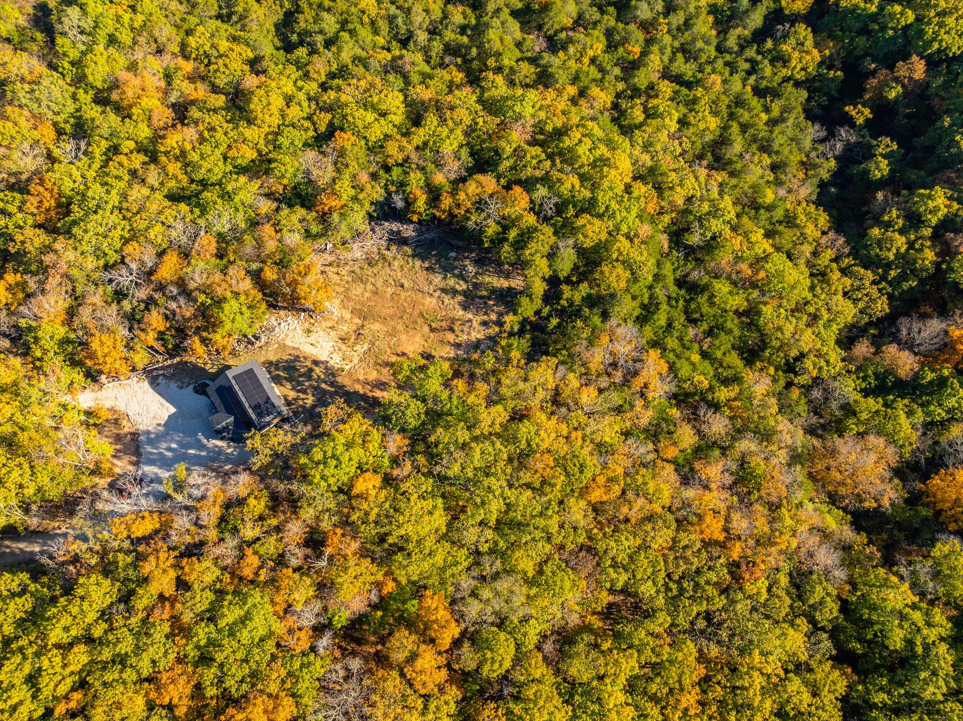 157 Rollin Pt, Branson West, MO 65737 Aerial view