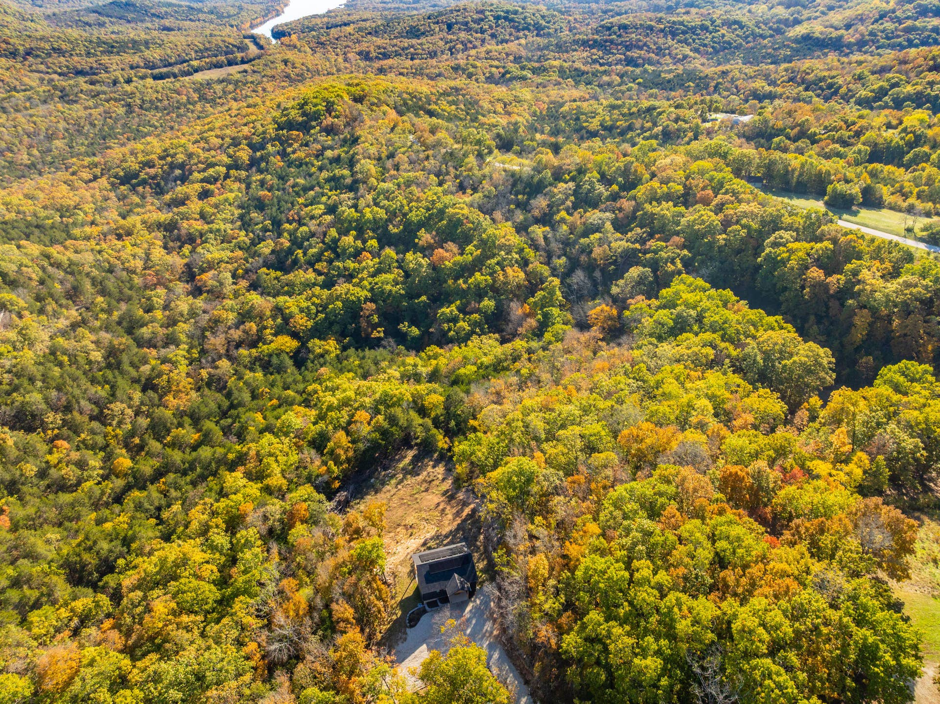 157 Rollin Pt, Branson West, MO 65737 Aerial View