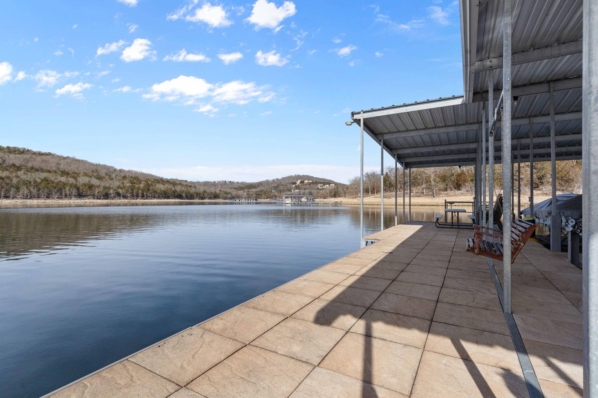 Table Rock Lake View Home Boat Slip