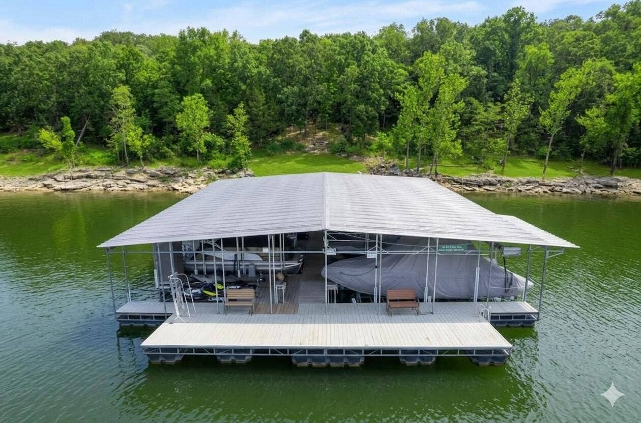 Dock below Lot