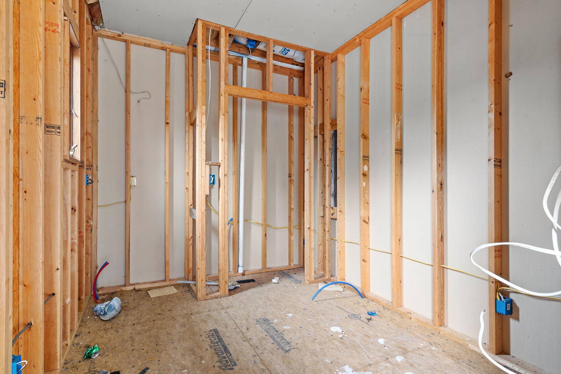 Bathroom Space Over Garage