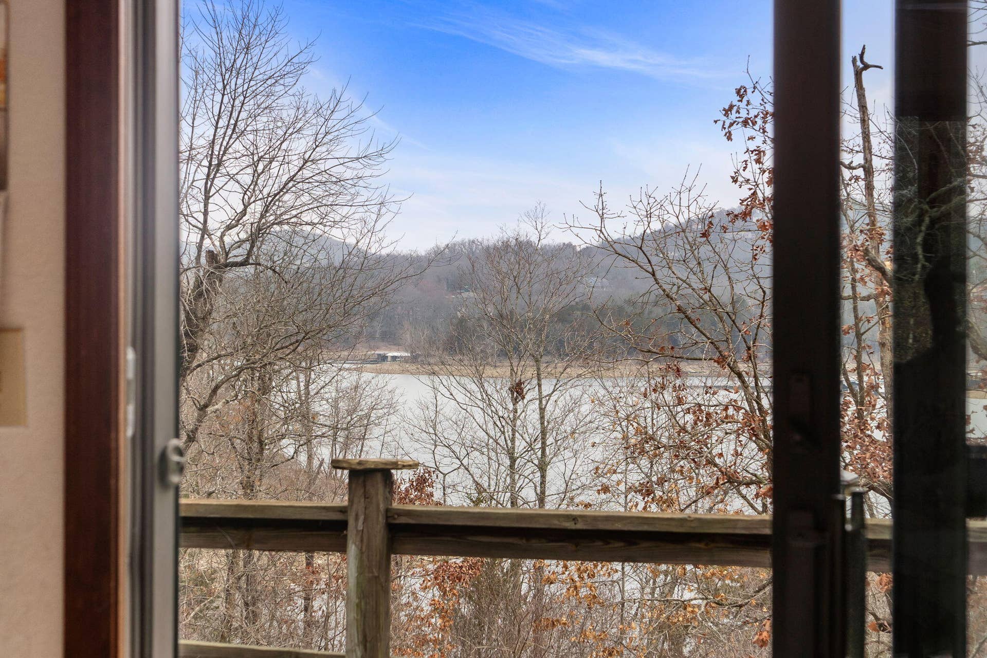 Lake View from Dining Room