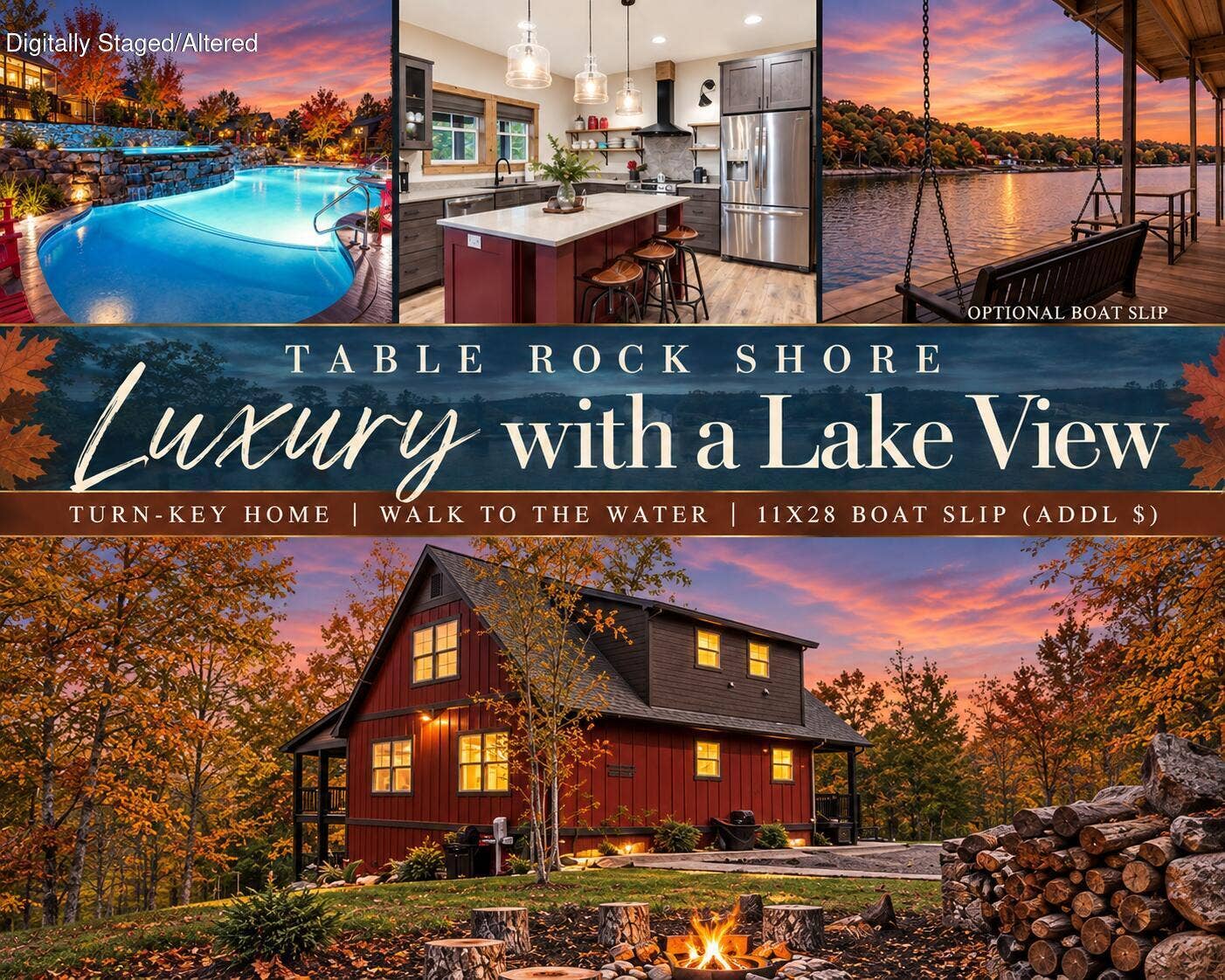 237 Carefree Lane, #17, Kimberling City, MO 65686 237-Carefree-Ln-17-Lakefront-Home