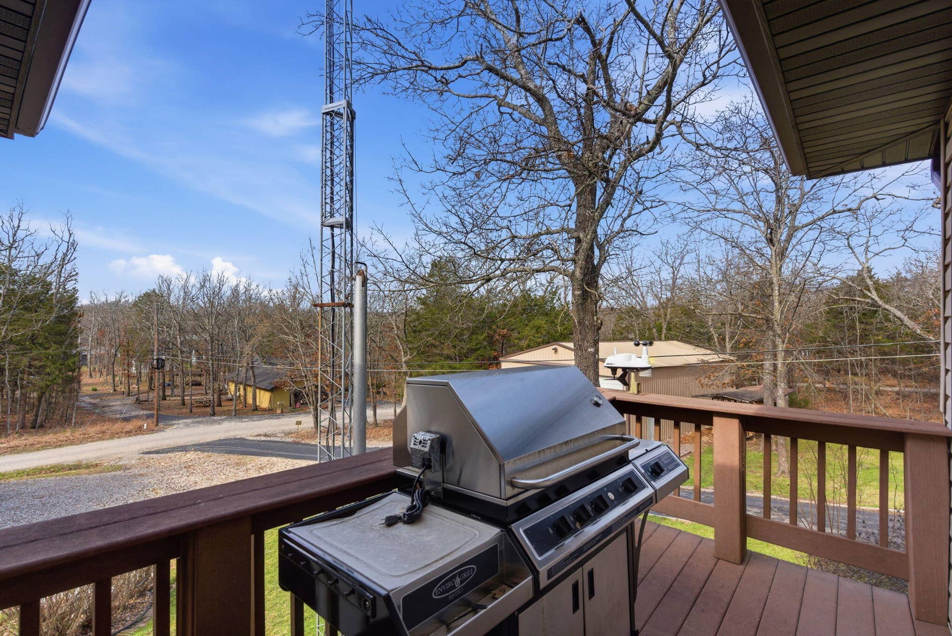 BBQ off of sitting room