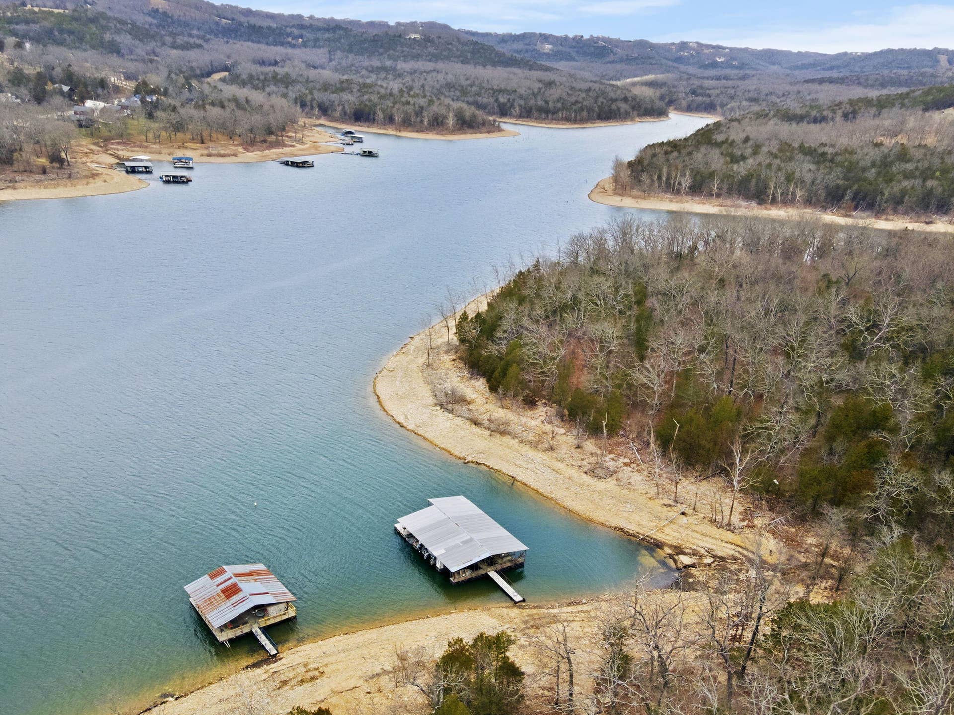 No dock congestion here