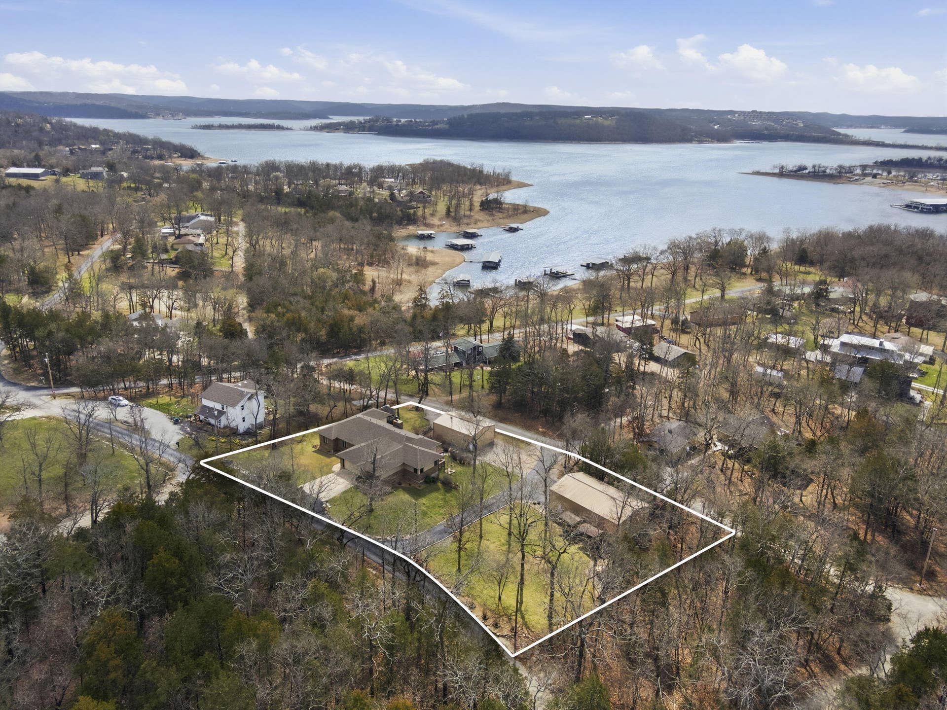 Aerial property lines