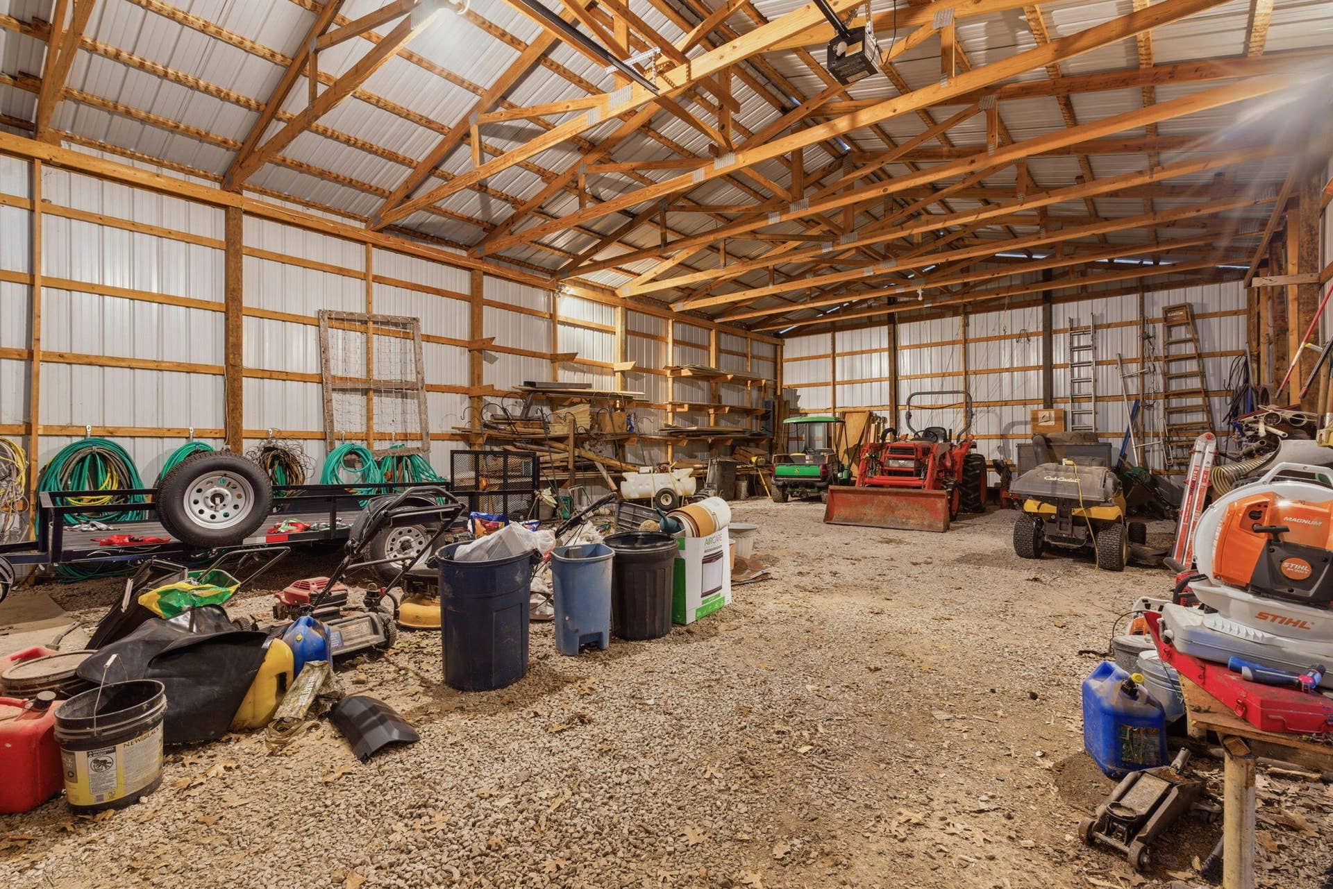 Interior of 40x60 shop