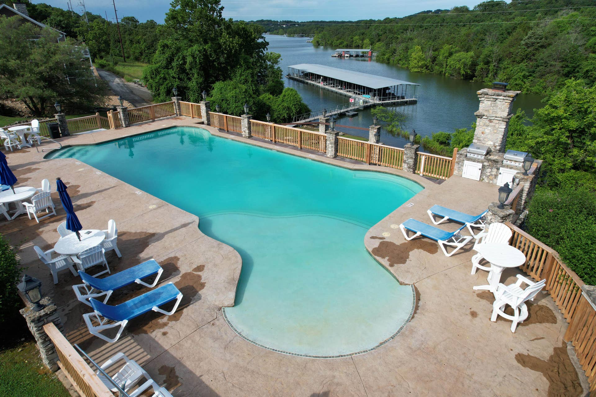 wonderful pool area
