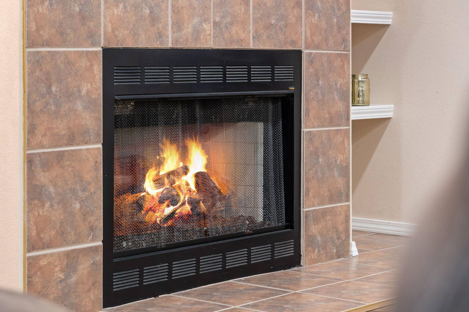 175 Canyon Forest Circle, Kimberling City, MO 65686 175-Canyon-Forest-Living Room-Fireplace-