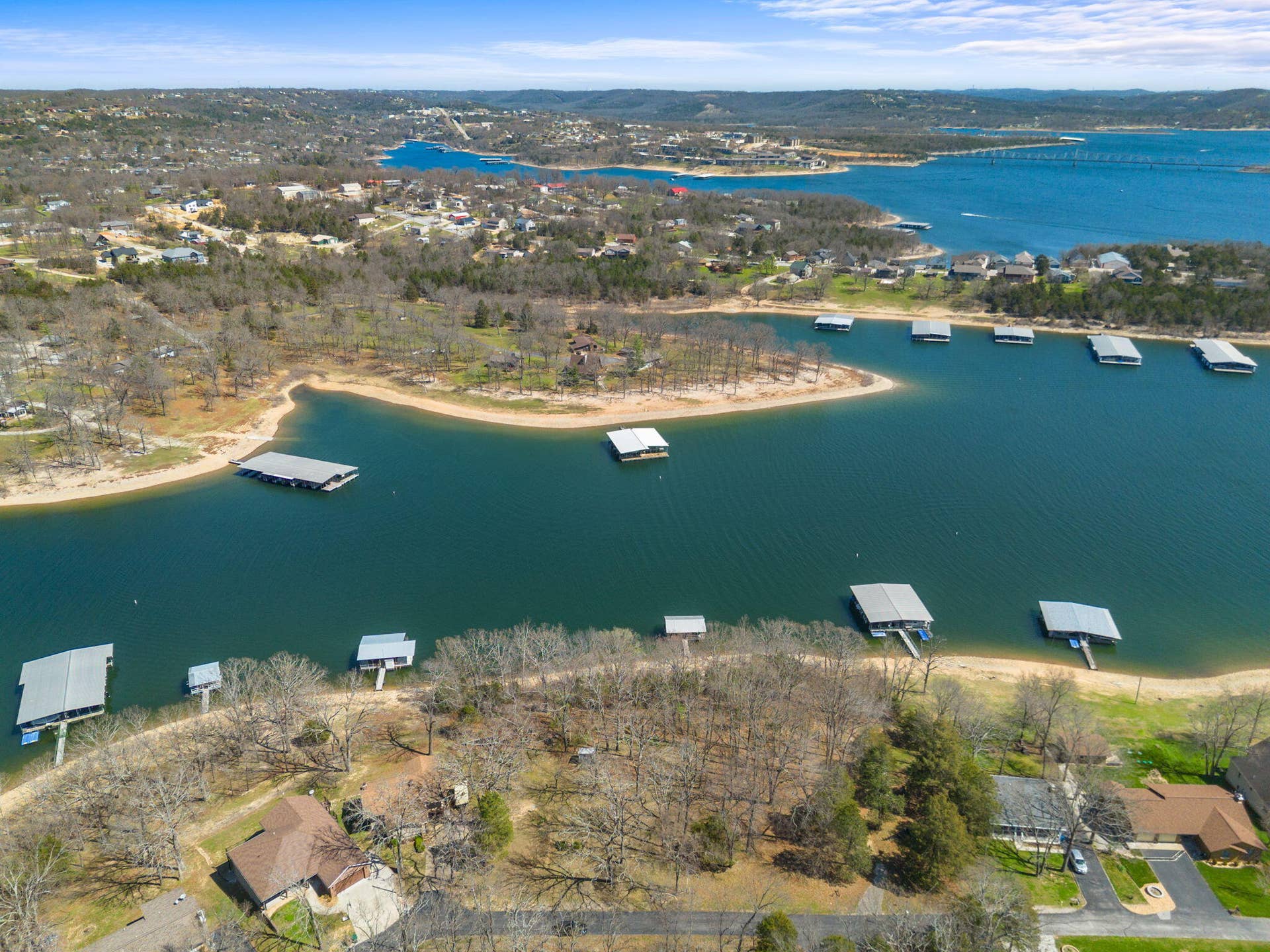 Lot 6 Silverbell Lane, Kimberling City, MO 65686 Lot-6-Silverbell-Dr-Scenic-Lake-Aerial