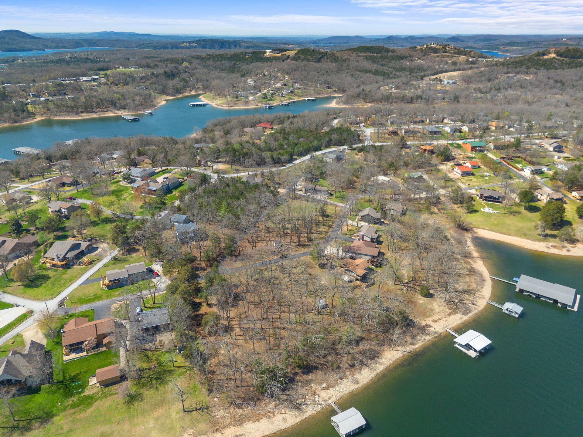 Lot 6 Silverbell Lane, Kimberling City, MO 65686 Lot-6-Silverbell-Dr-Lake-Escape-Aerial