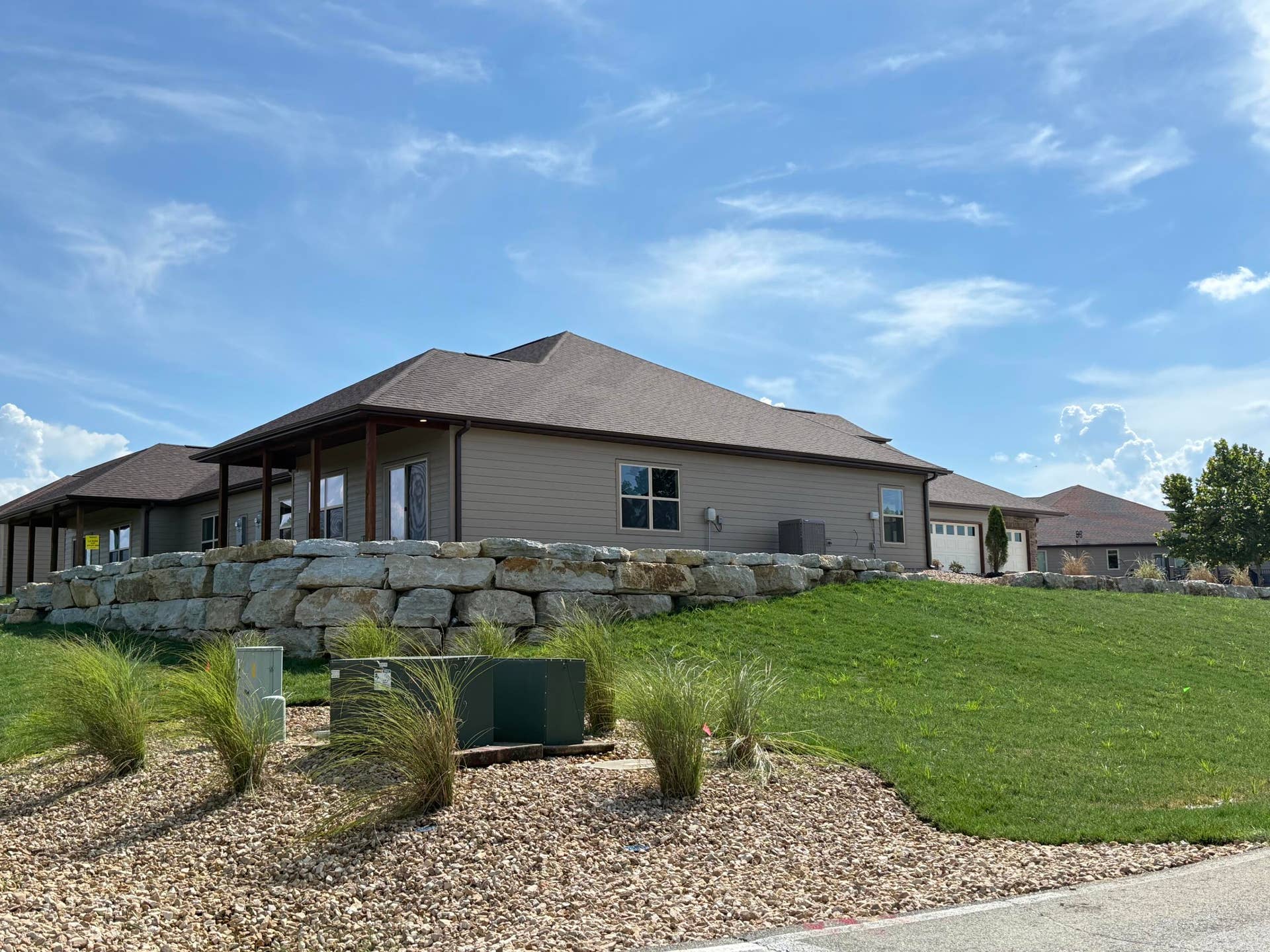92 Mountain View Court, Branson West, MO 65737 Back side landscaping