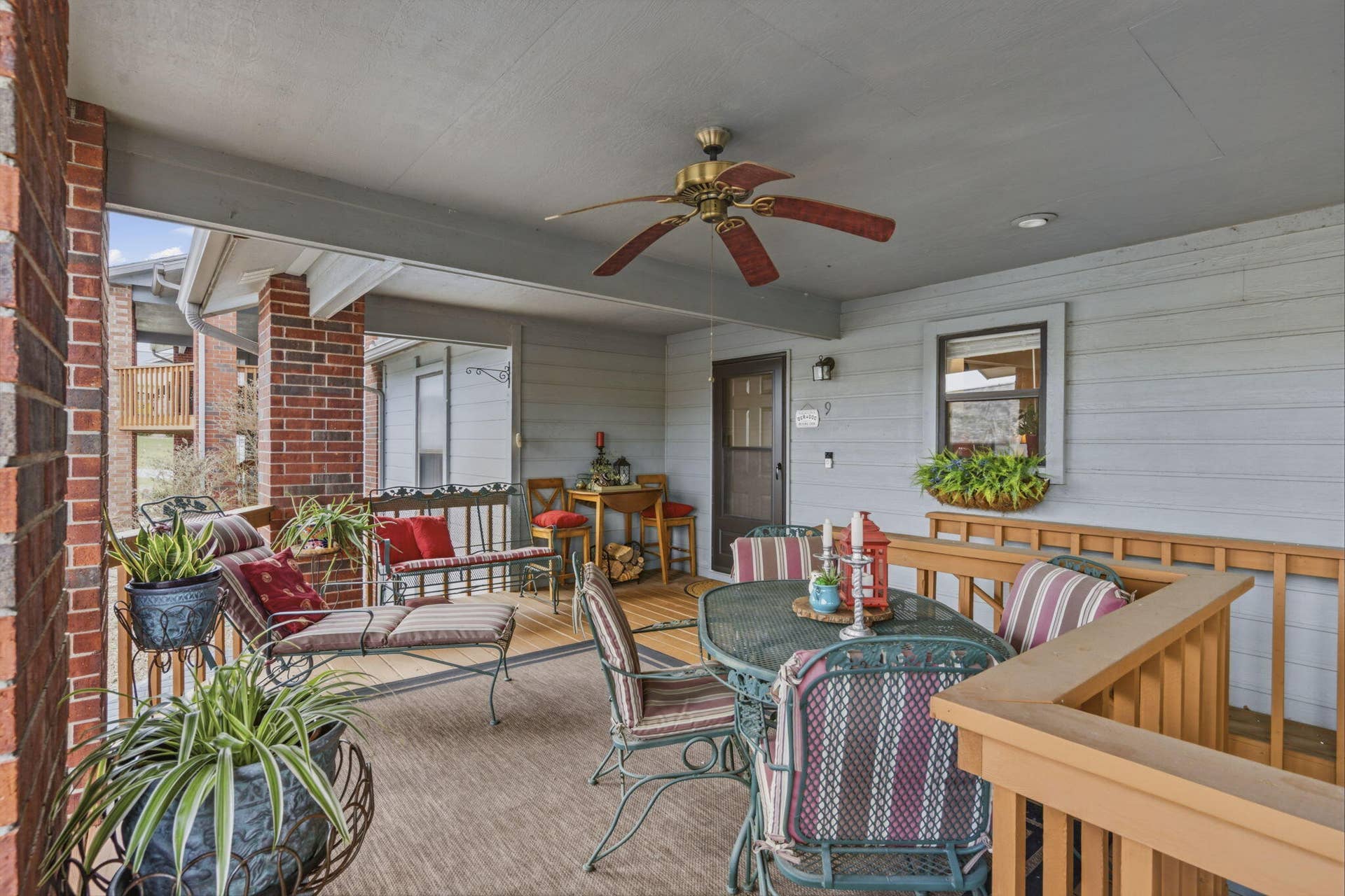 Front Covered Dining Deck