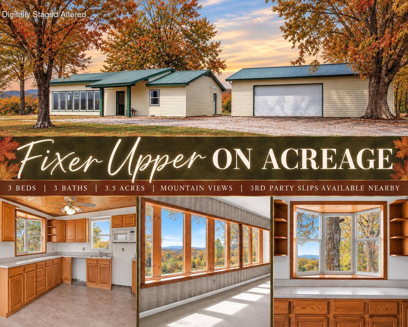 55 Kearney Lane, Reeds Spring, MO 65737 55-Kearney-Ln-Wide-Aerial-View