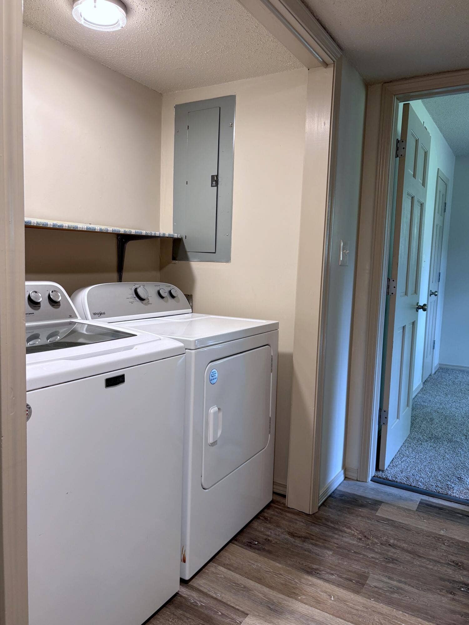 Hallway Laundry