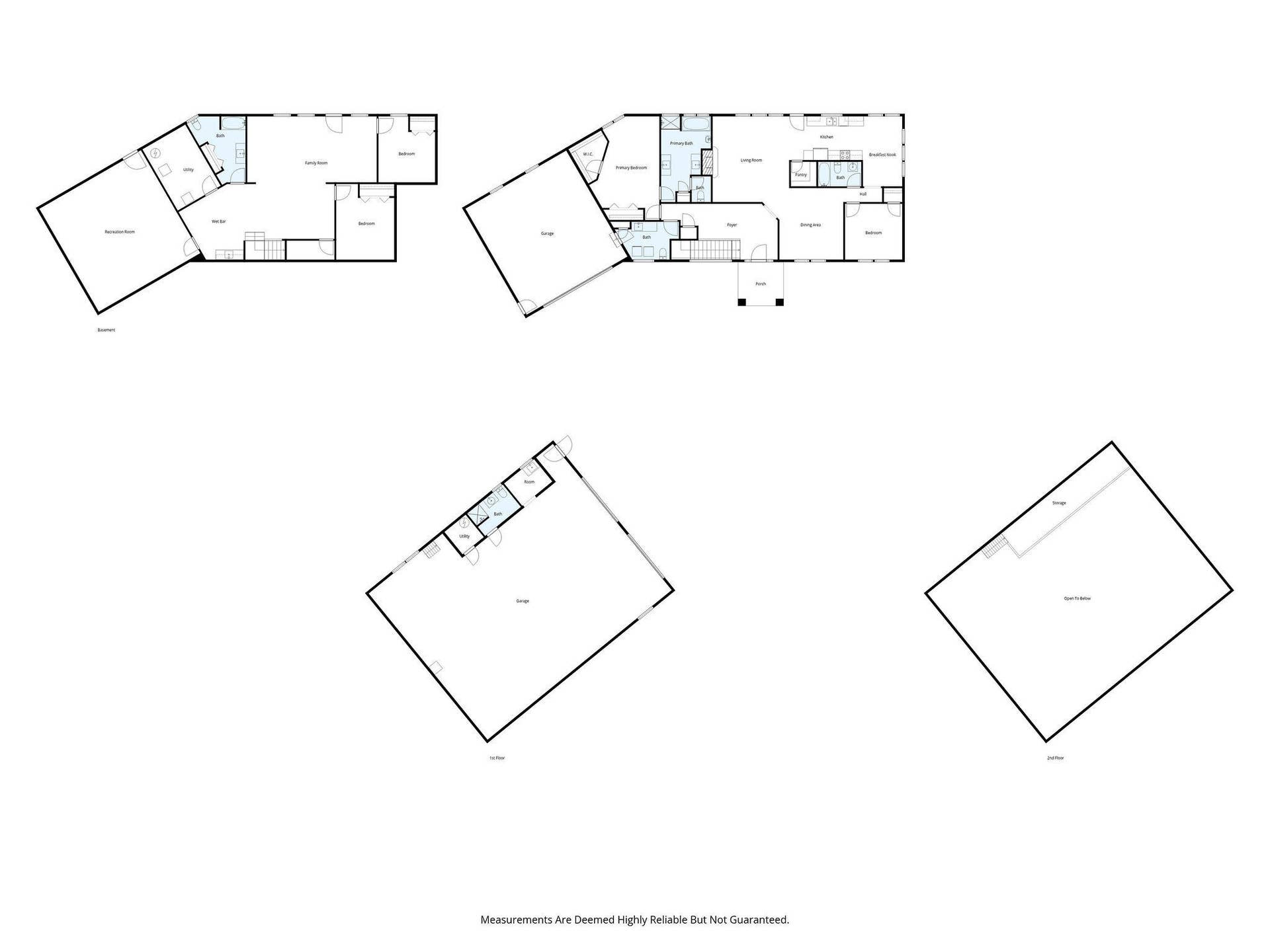625 Little Aunts Creek Road, Kimberling City, MO 65686 Floor Plan - House and Shop