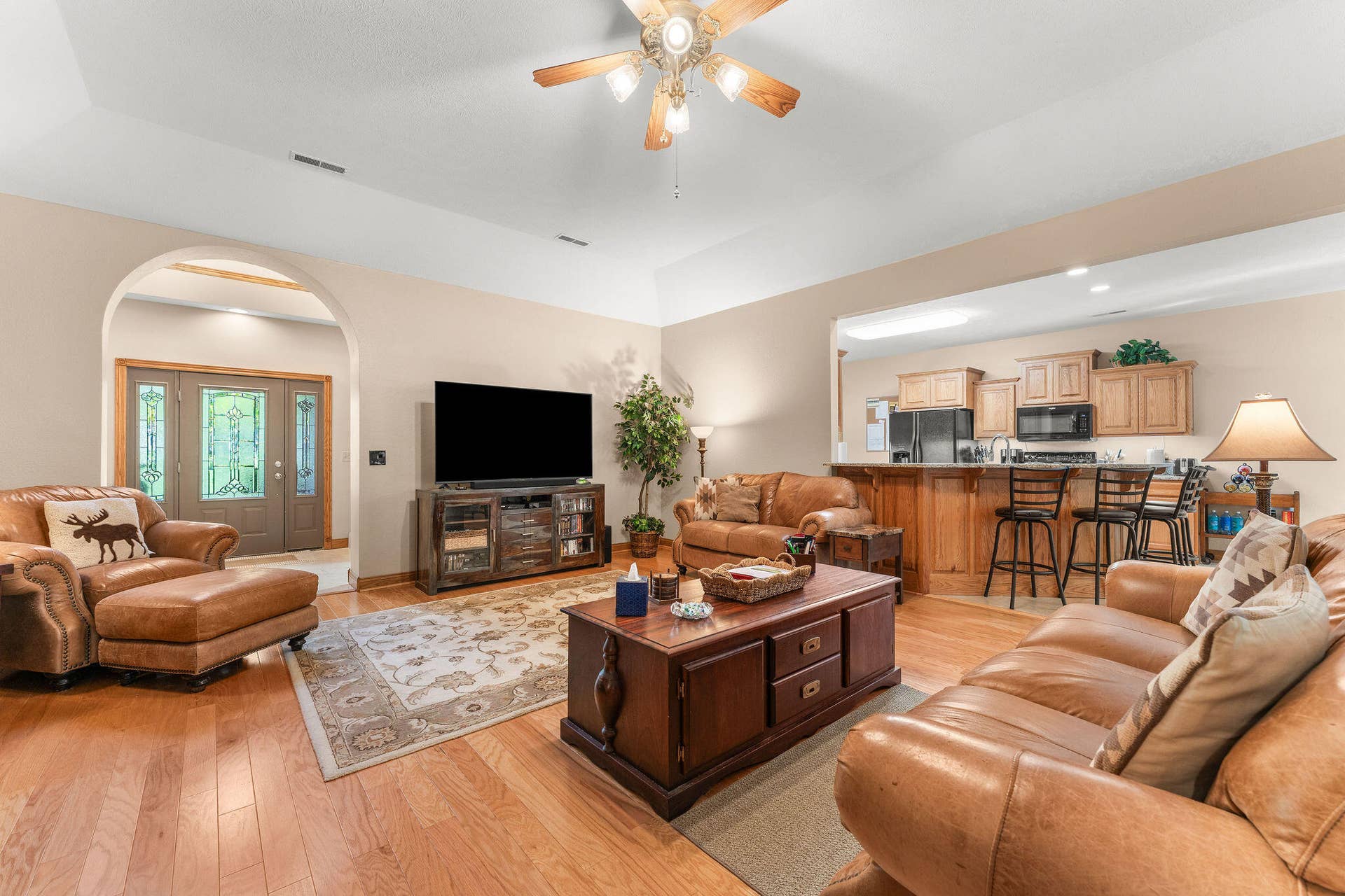 Living Room open floor plan