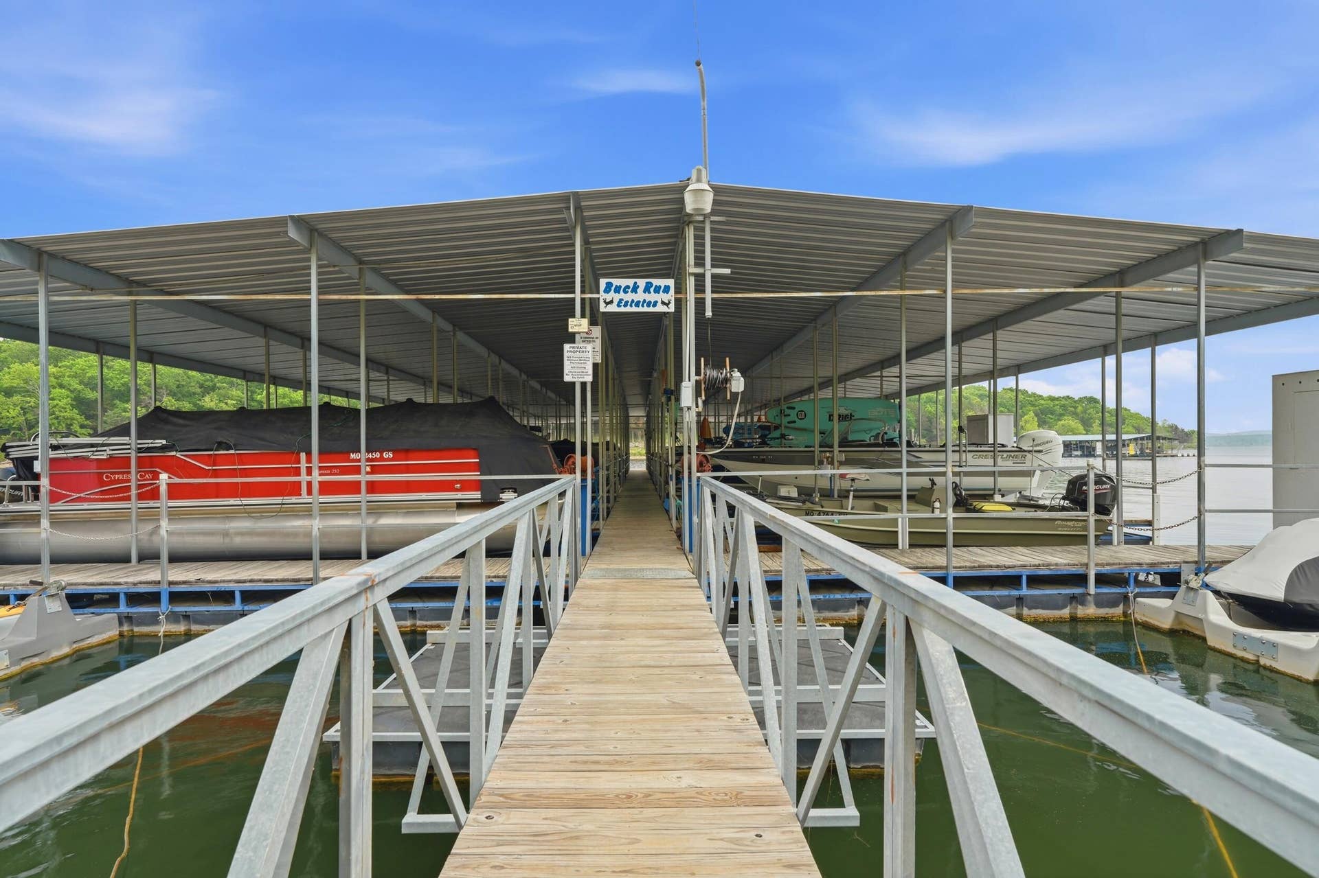 536 Morgan Trail, Branson West, MO 65737 Buck Run Estates Dock