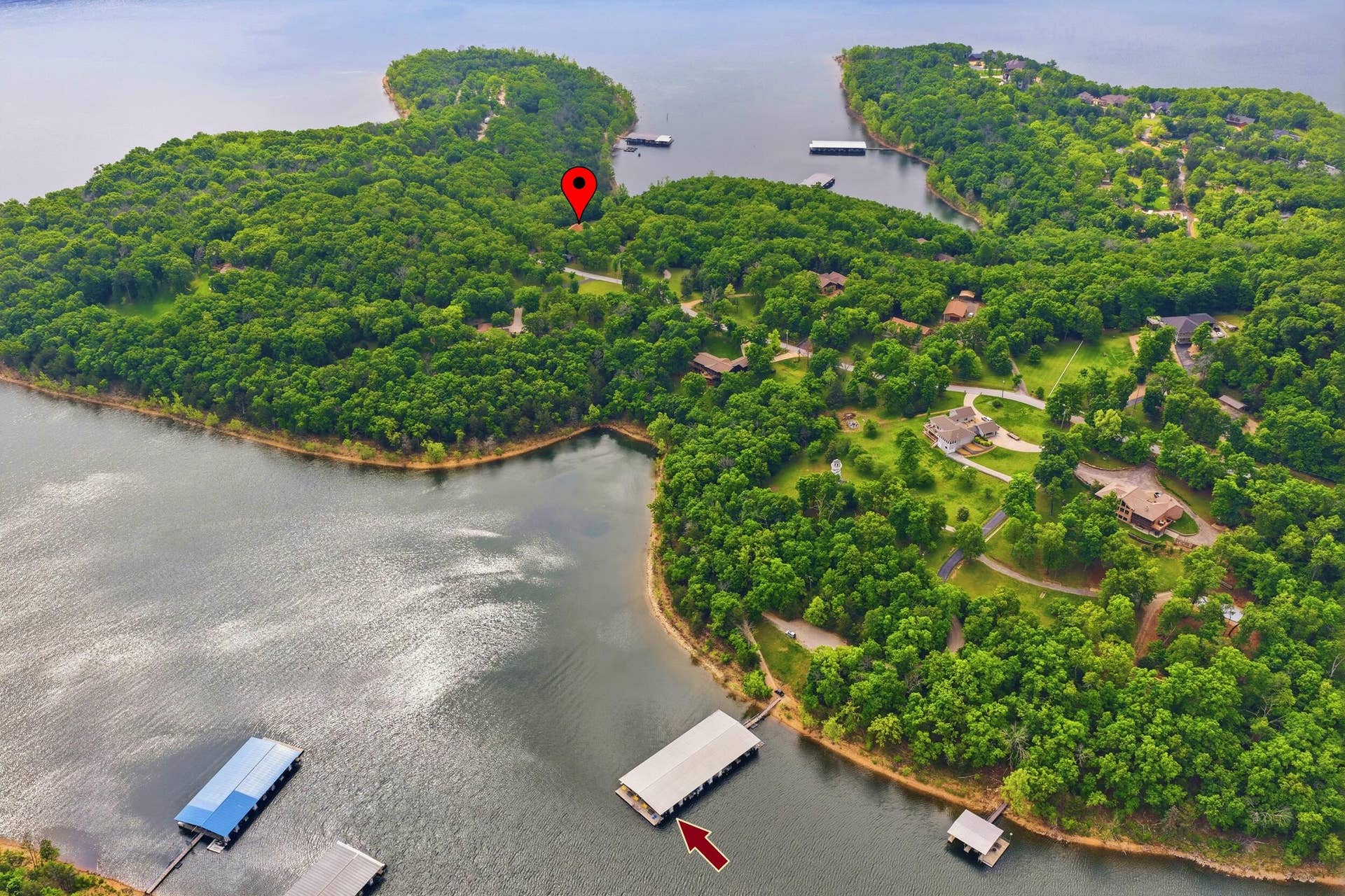 536 Morgan Trail, Branson West, MO 65737 From Door To Dock
