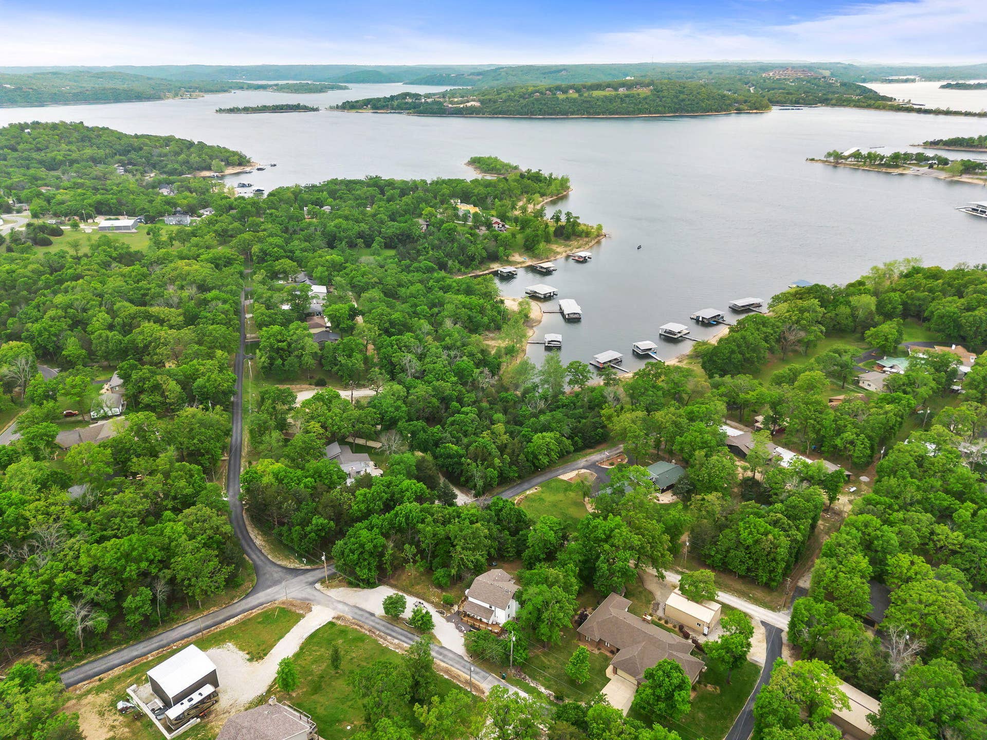 599 Holiday Acres Circle, Branson West, MO 65737 599-Holiday-Acres-Cir-Top-View-Home