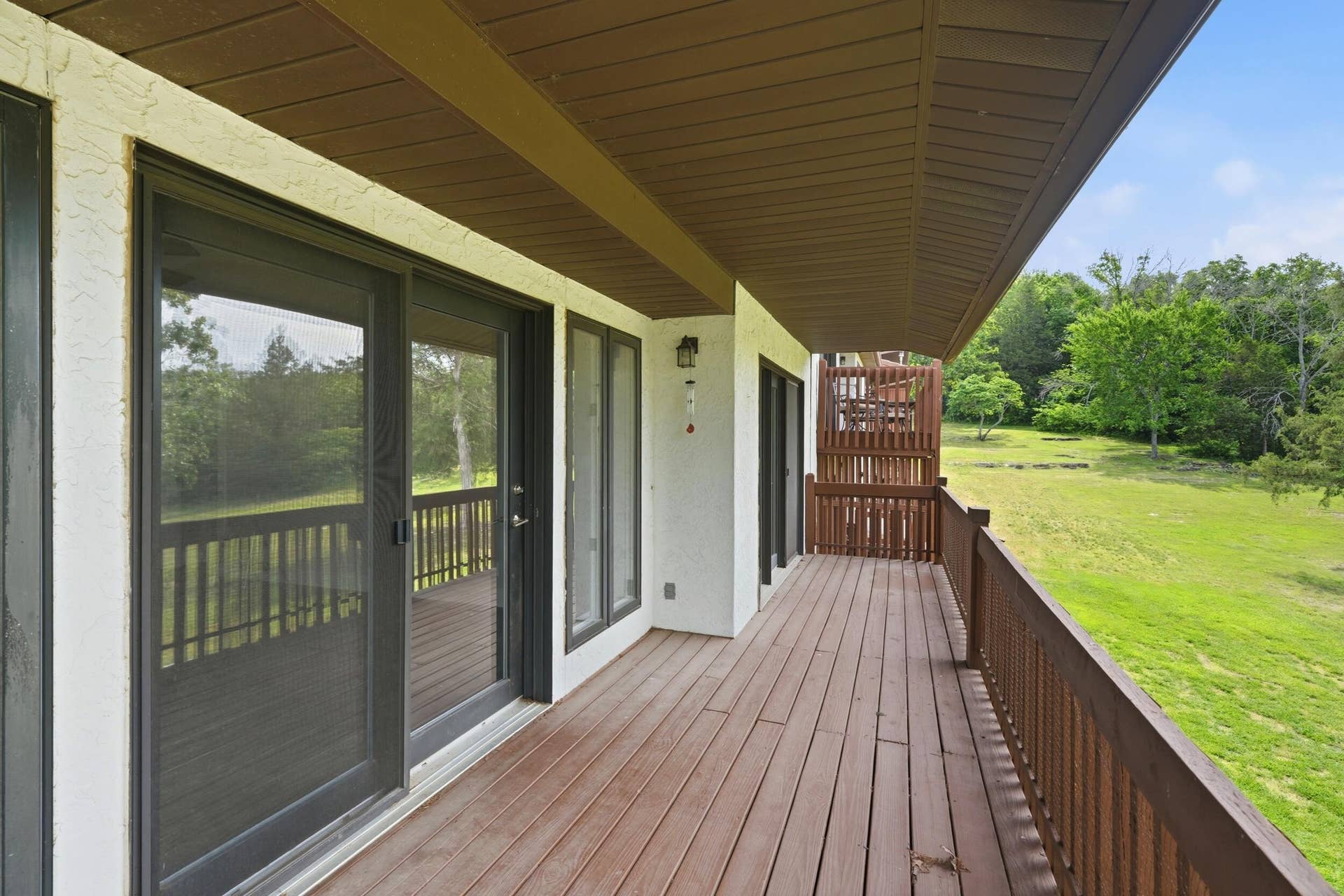 Large Covered Deck