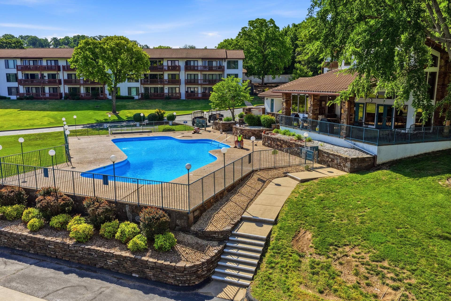 Clubhouse And Pool