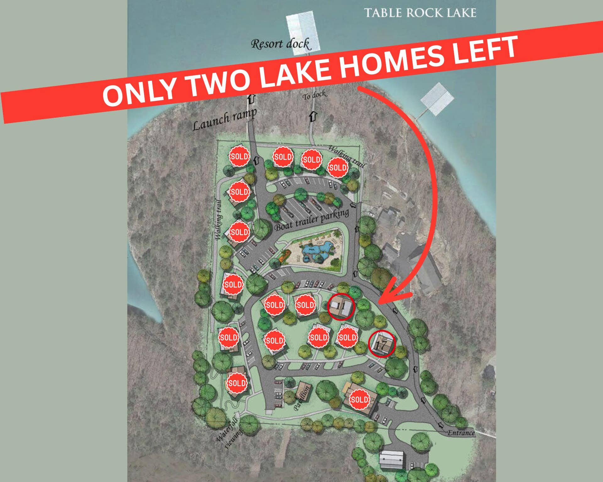 229 Carefree Lane, #11, Kimberling City, MO 65686 229-Carefree-Ln-Lakefront-Home