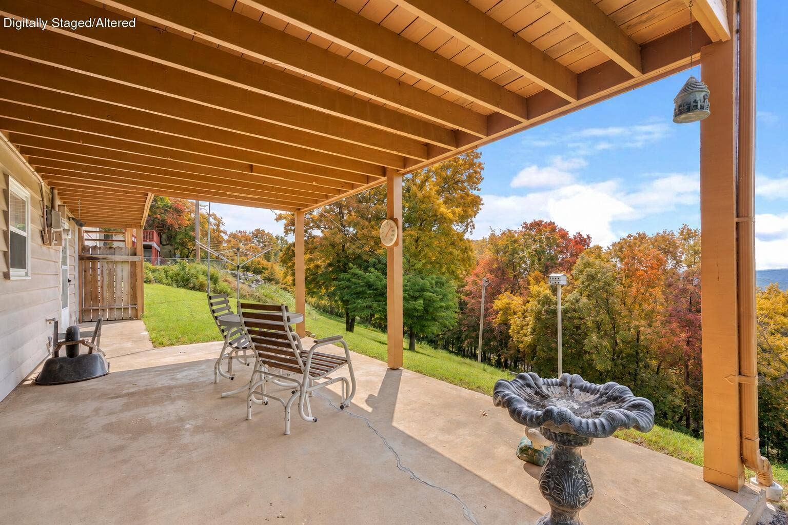 Ozarks Lake House in Autumn-2