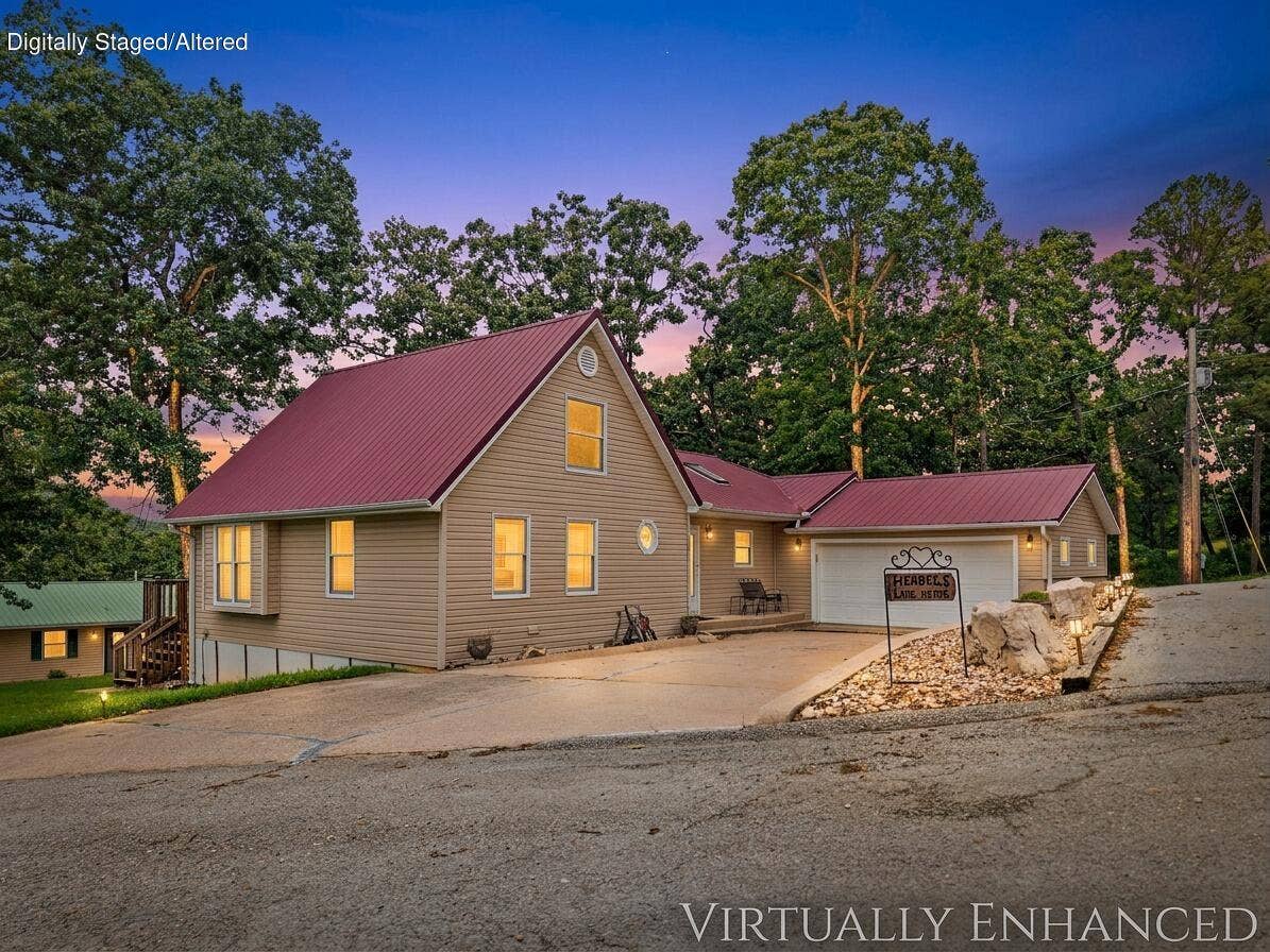 221 Stump Hollow Lane, Branson West, MO 65737 twilight-1781200204038