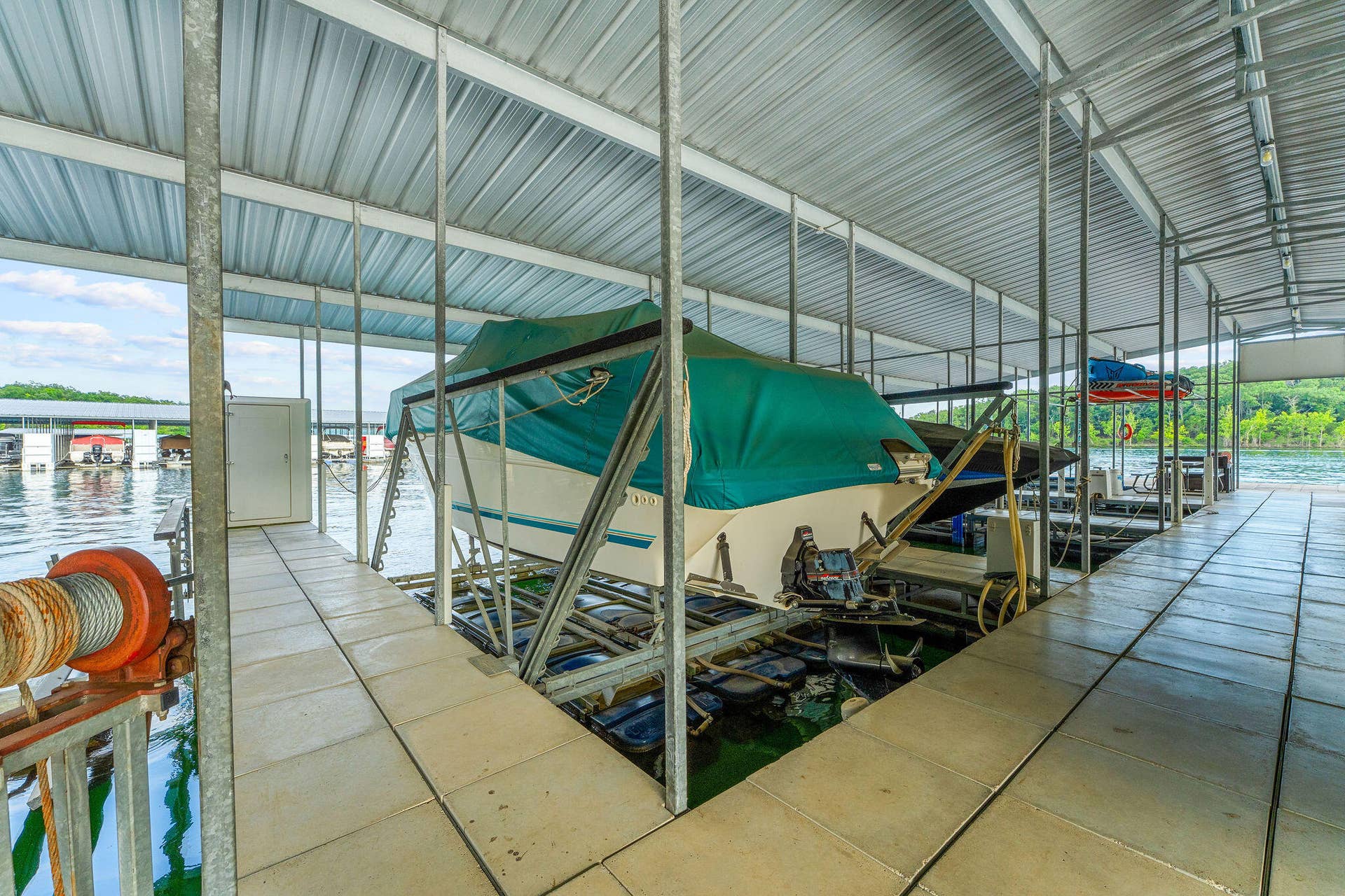 201 Point Seven Road, #8, Kimberling City, MO 65686 12'x30' Slip/Lift/Locker/Boat