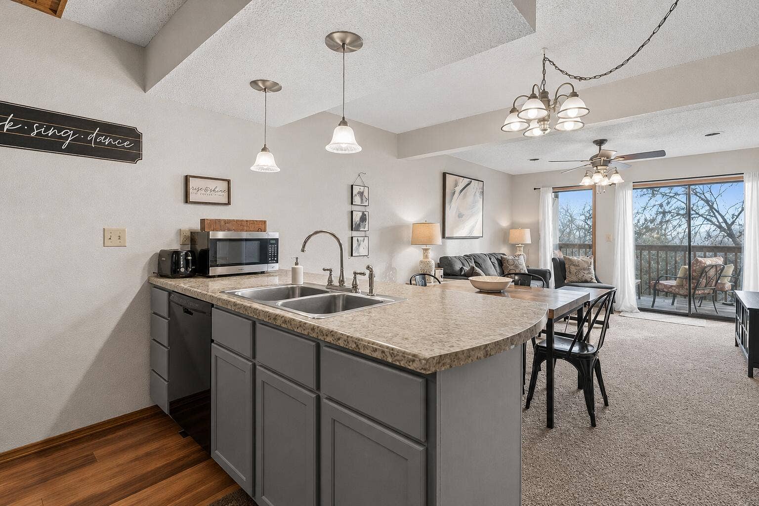 26 Sinatra Court, #4, Branson West, MO 65737 Sinatra Kitchen Living and Dining