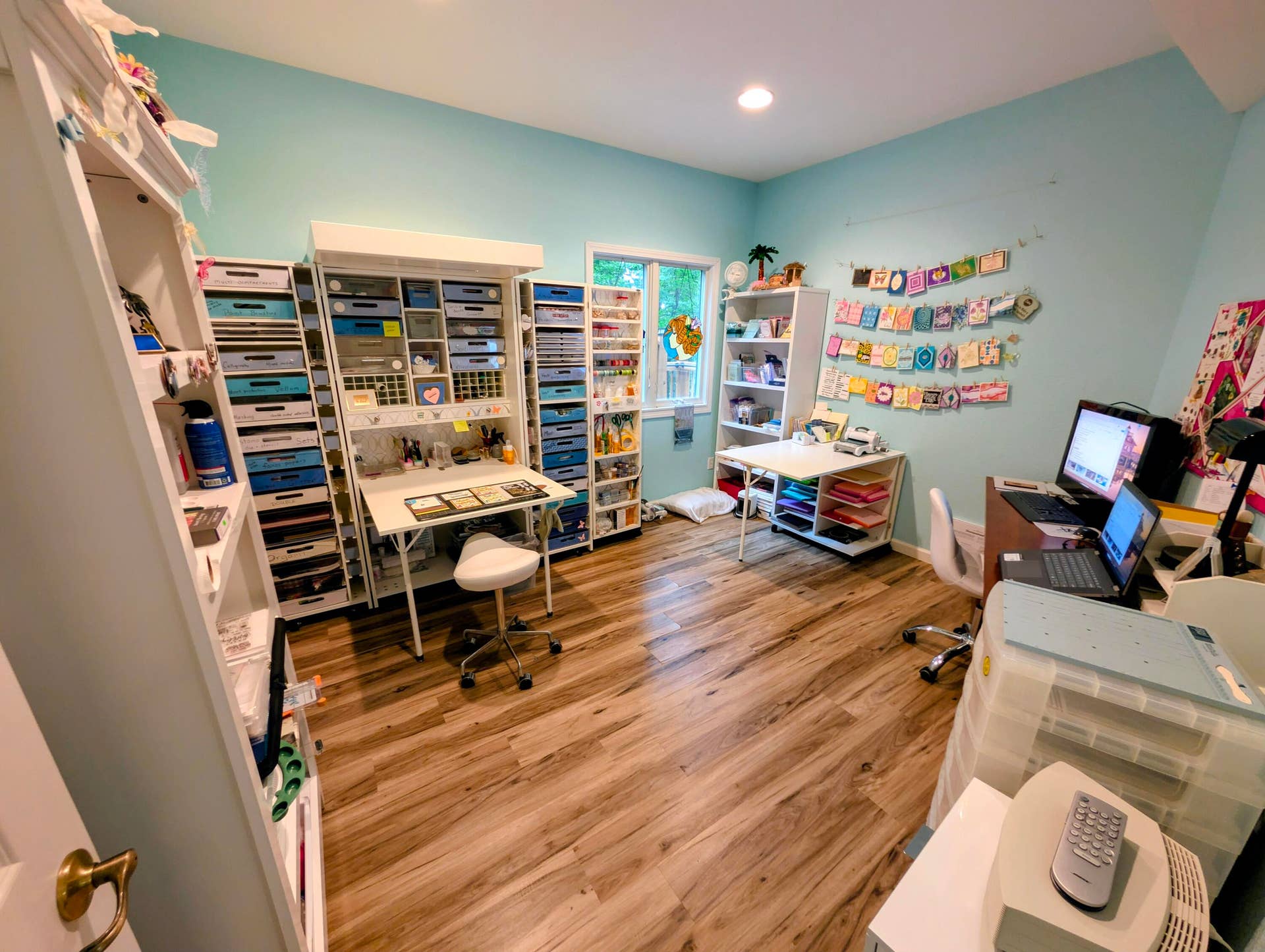 203 Queensberry Craft room