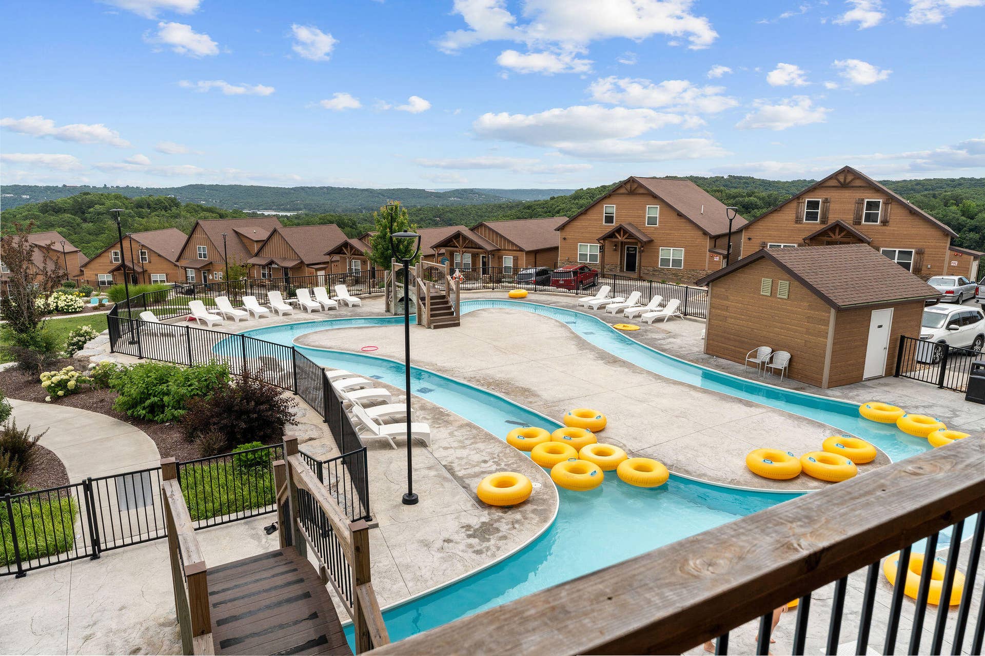 View Overlooking the Lazy River