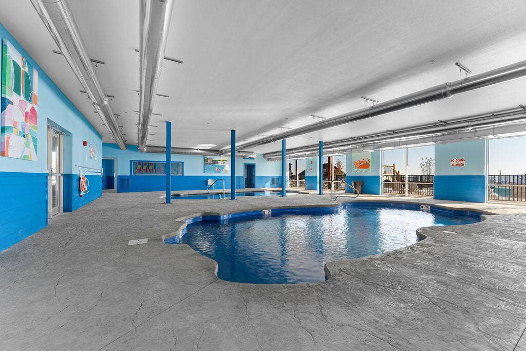Indoor Pool in the Same Building!