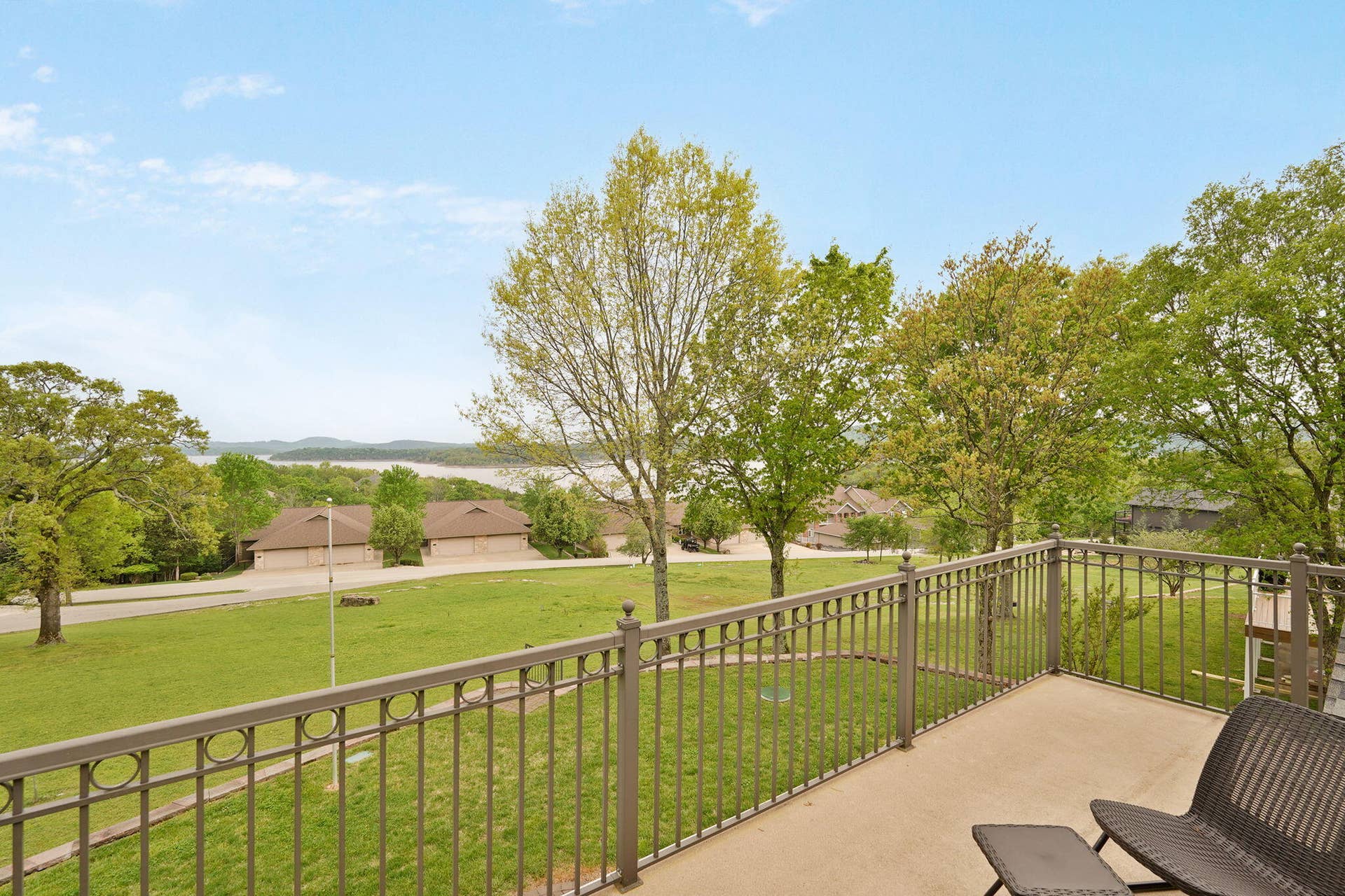 1340 Little Aunts Creek Road, Kimberling City, MO 65686 Upstairs Balcony From Bedrooms